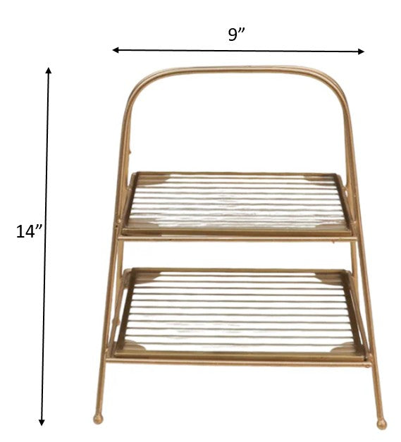 Premium Metal Serving Food Platter