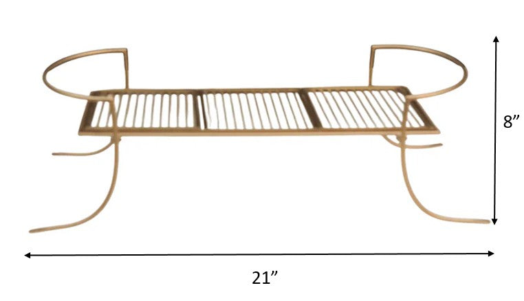 Premium Metal Serving Food Platter
