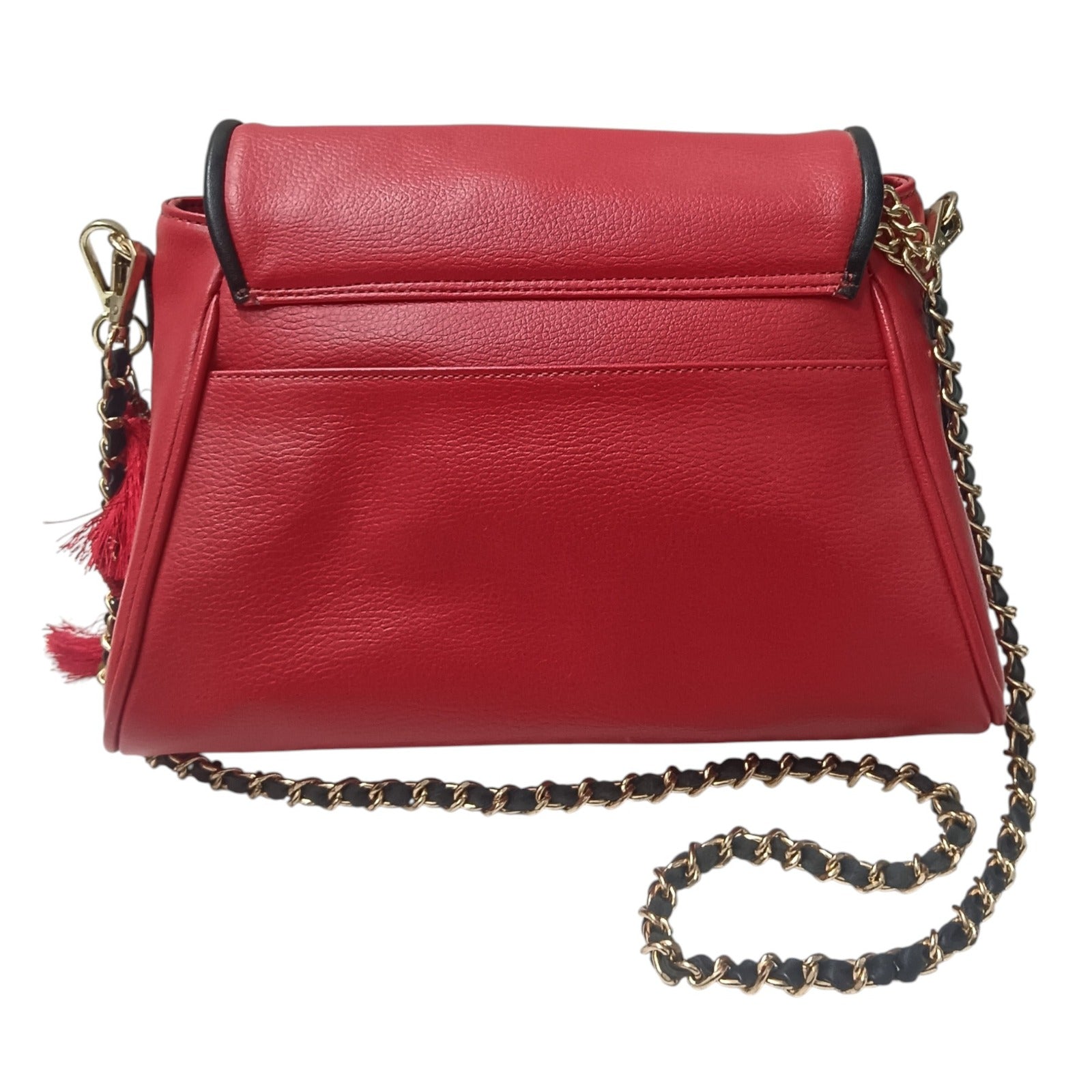 Flora Hand-Beaded Vegan PU Crossbody Bag for Valentine