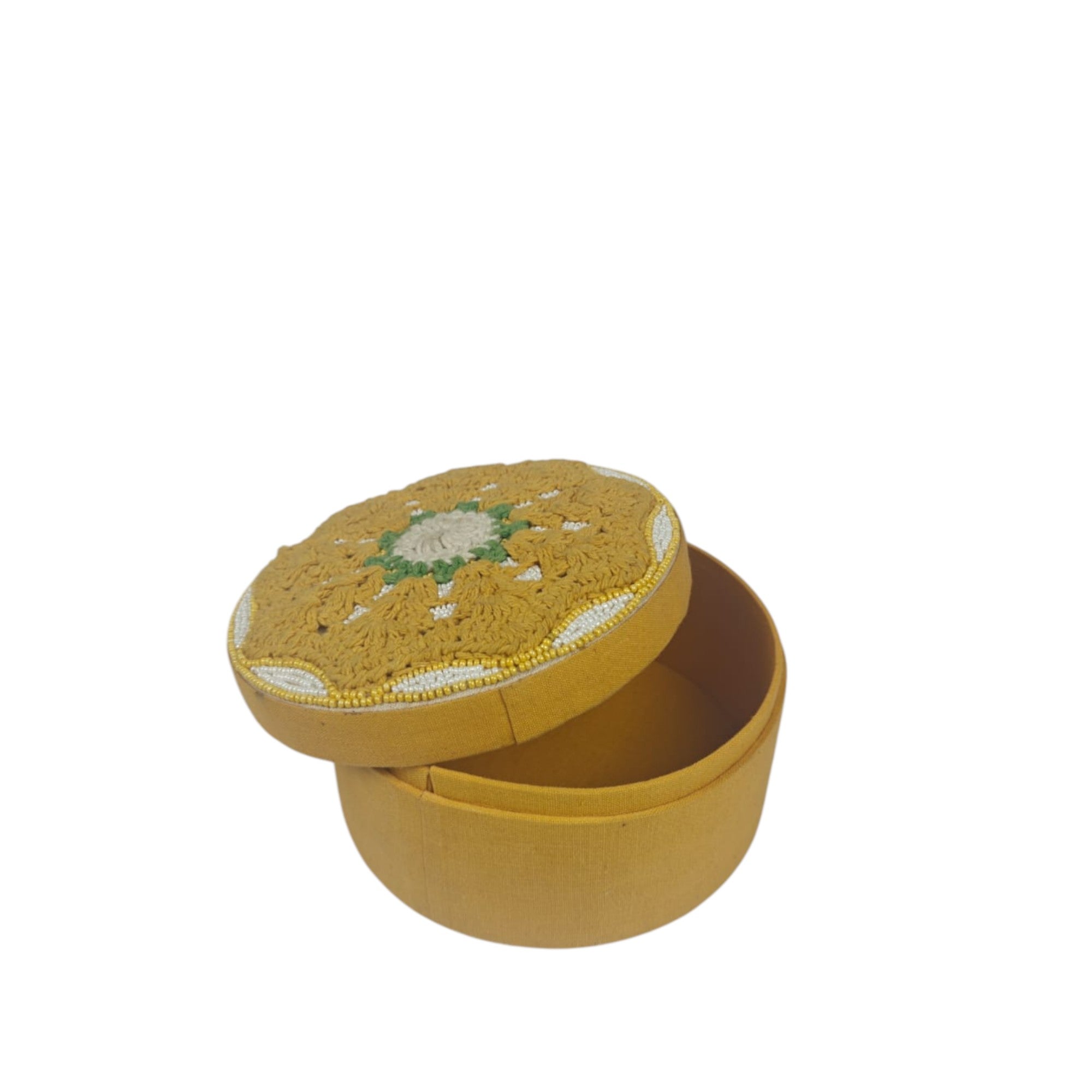 Golden Sunburst Handcrafted Artisan Jewellery Box