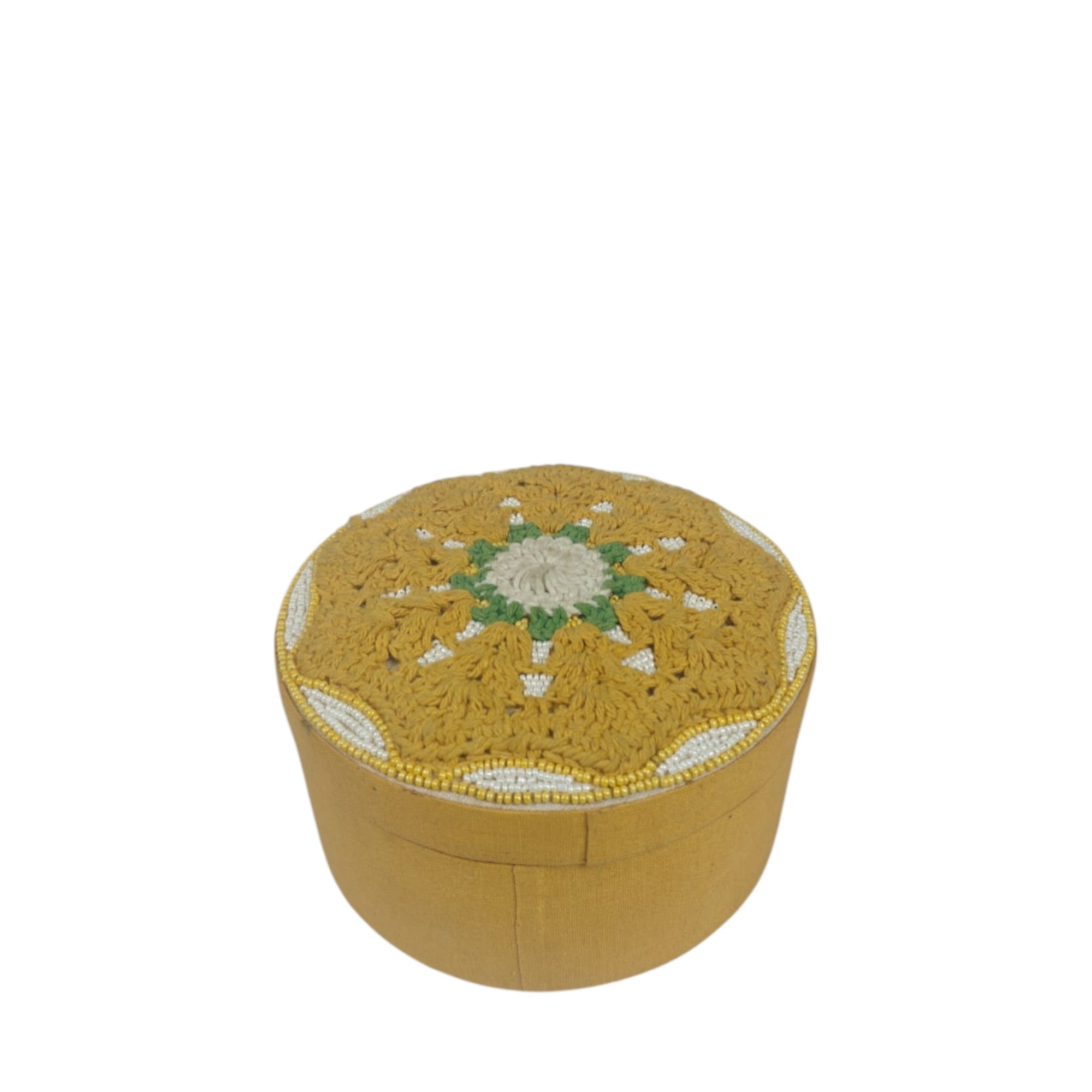 Golden Sunburst Handcrafted Artisan Jewellery Box