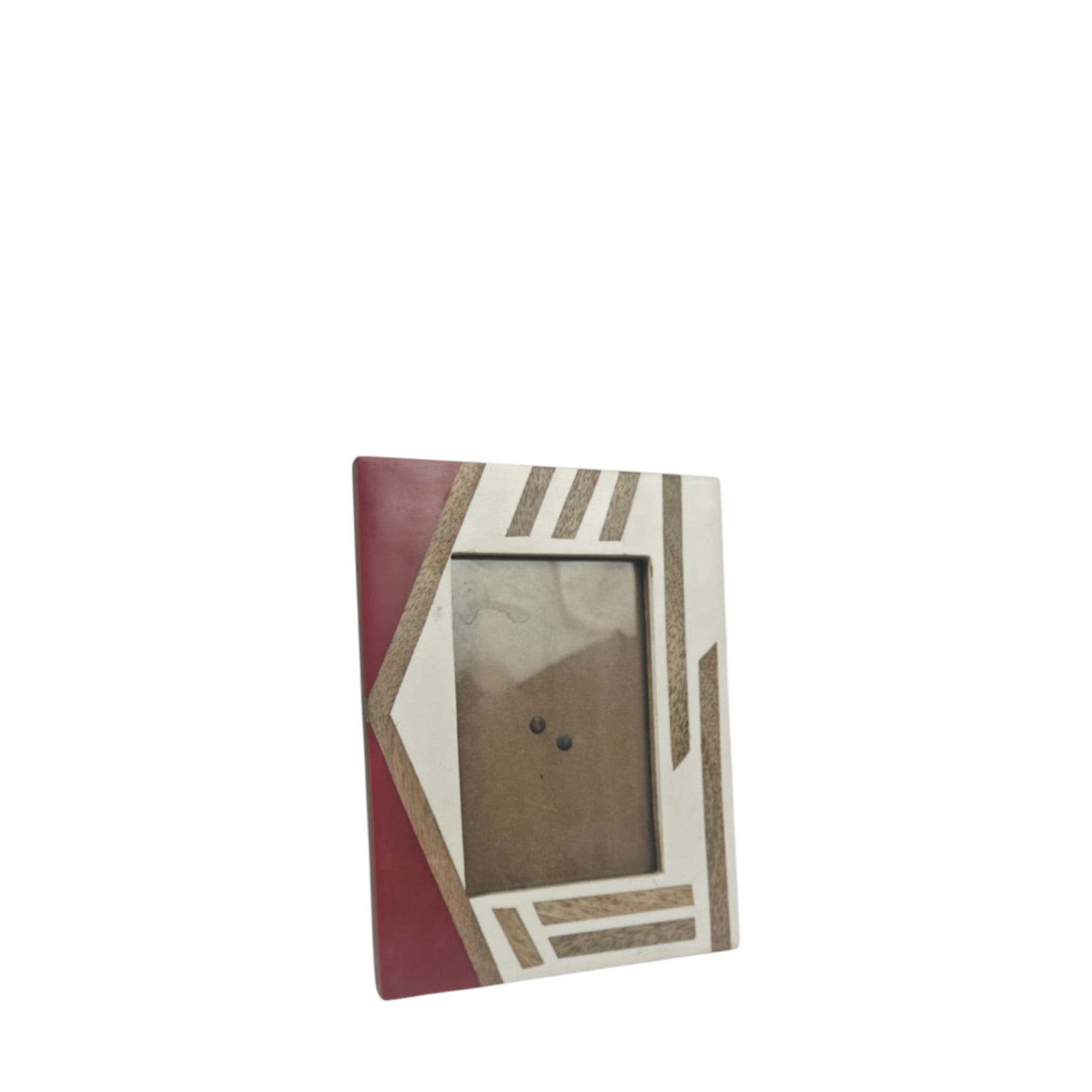  Abstract Modernist Inlay Photo Frame 