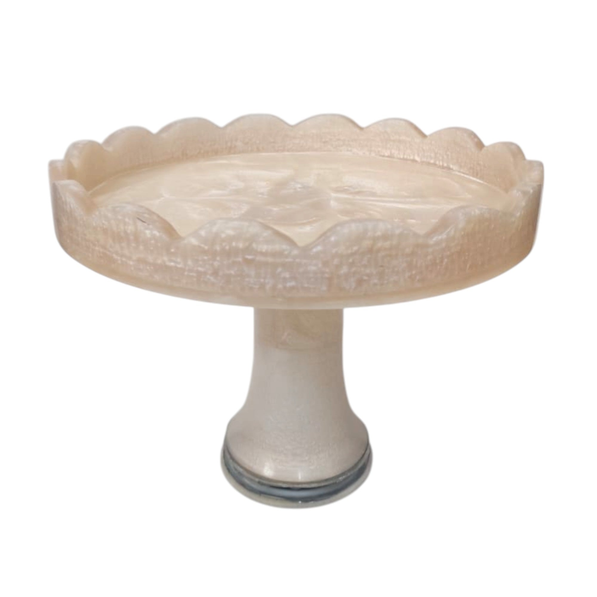 Multipurpose Handcrafted Revolving Resin Tray