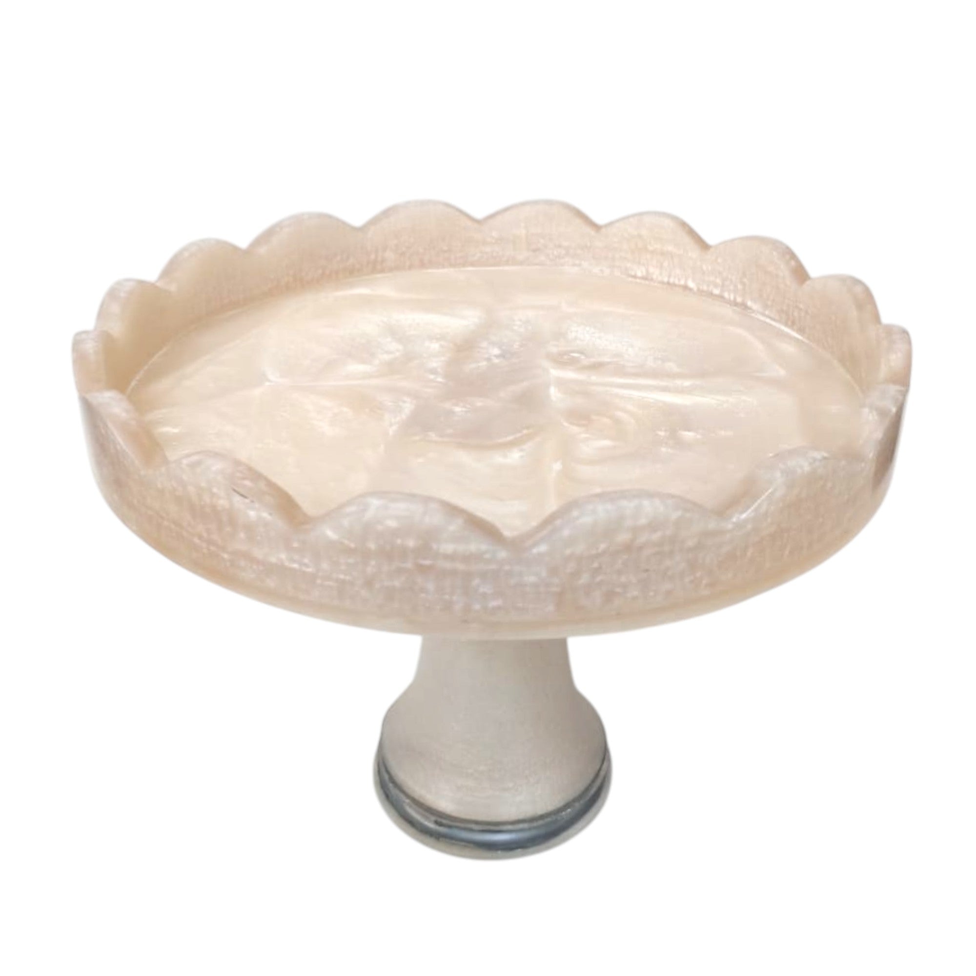 Multipurpose Handcrafted Revolving Resin Tray