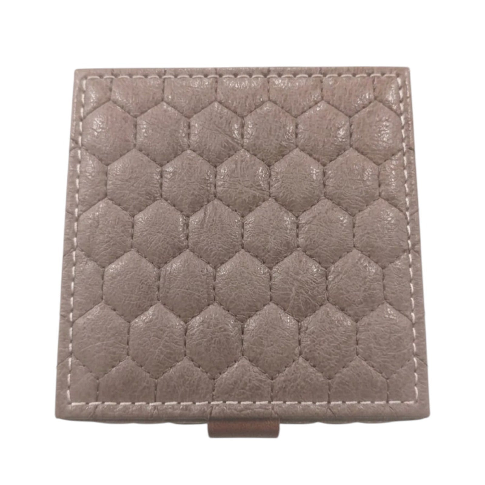 square box with glass on lid brown colour multipurpose utility box