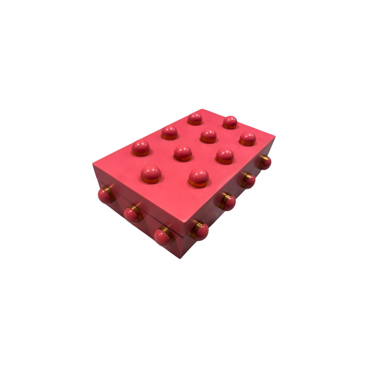Pink Floral Jewellery Box