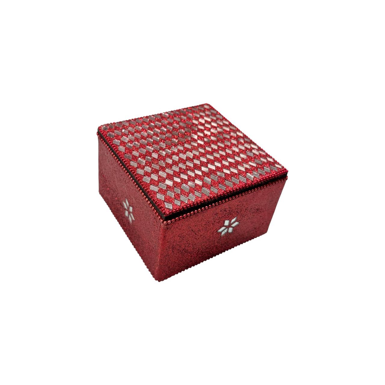 Sparkling Red Jewellery Box