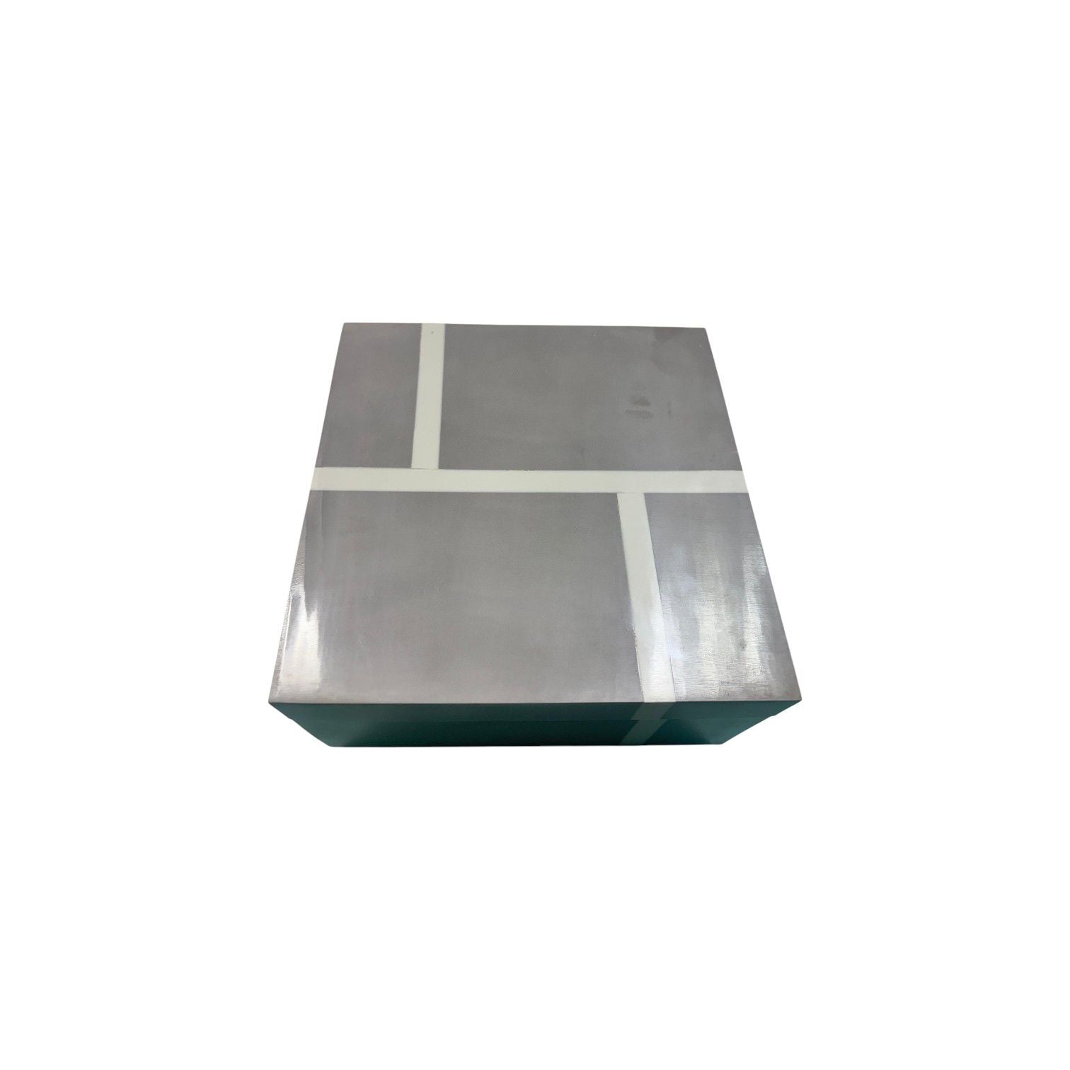 Wooden Chevron Inlay Jewelry Box
