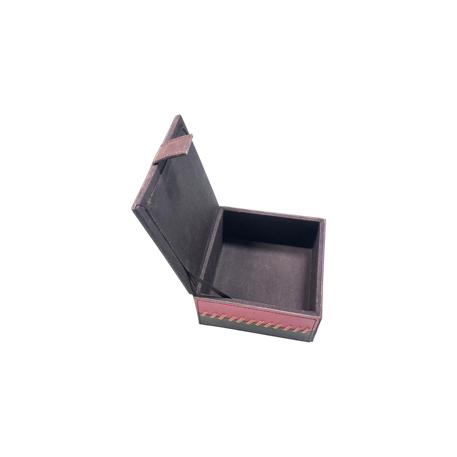 Rustic Stitched Jewellery Box