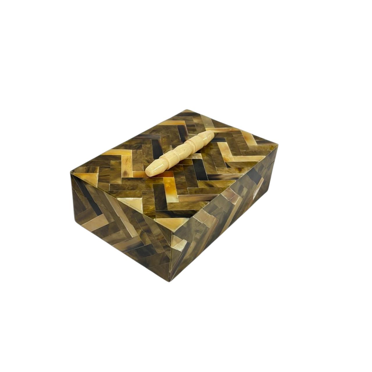 Artisanal Inlay Decorative Jewellery Box