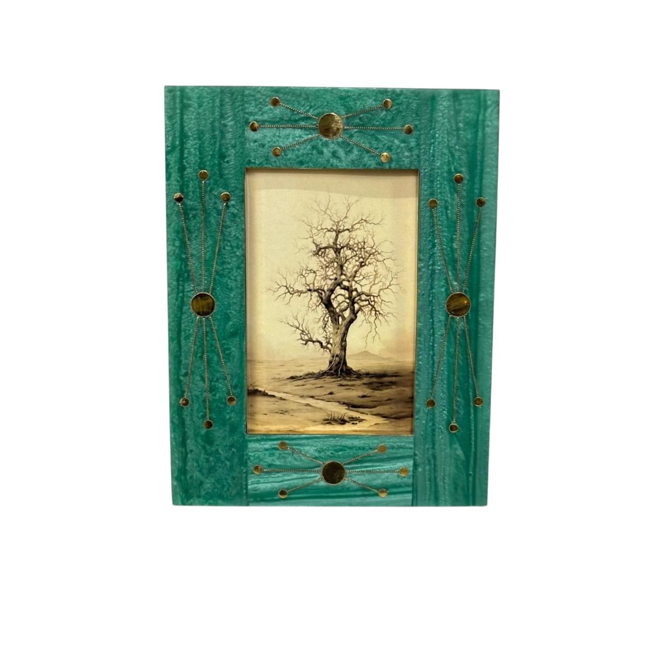 Artisan Bone Inlay Photo Frame