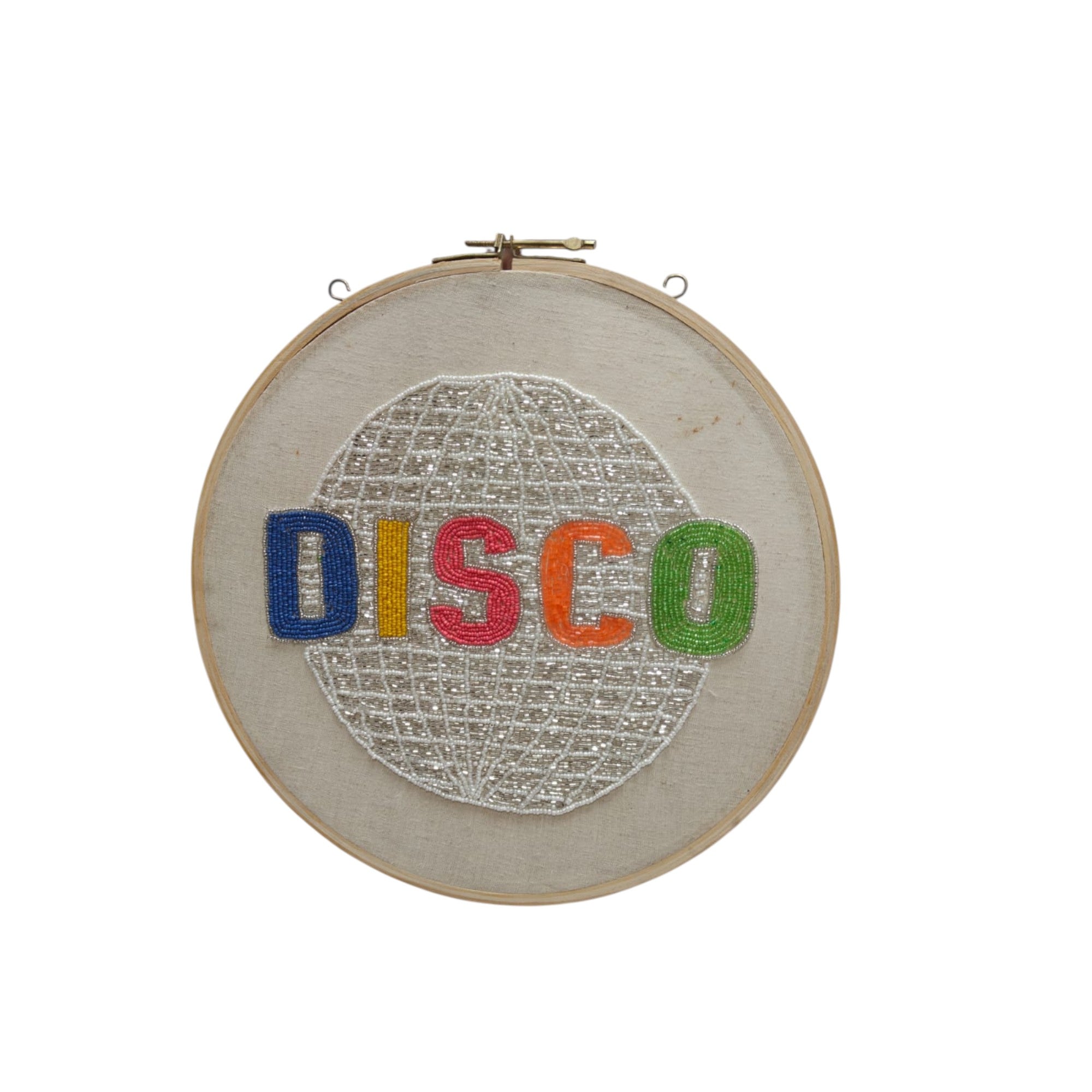  DISCO Beadwork Wall Hanging 