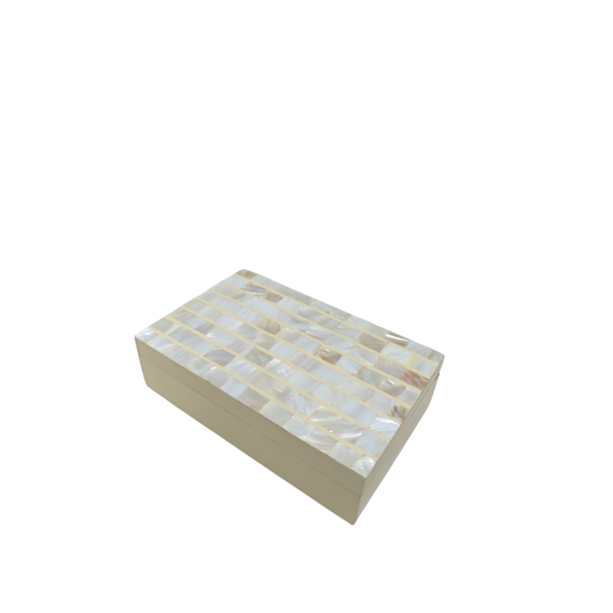 Mother of Pearl Inlaid Decorative Jewelry Box