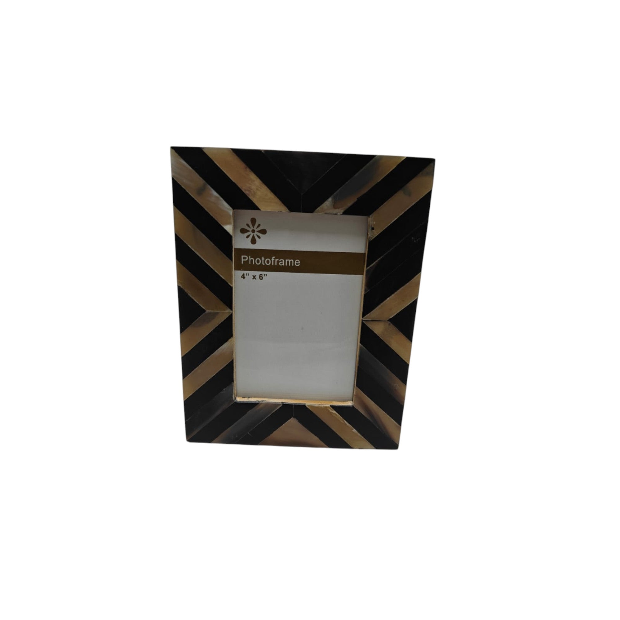  Handmade Geometric Triangle Photo Frame (4x6) 