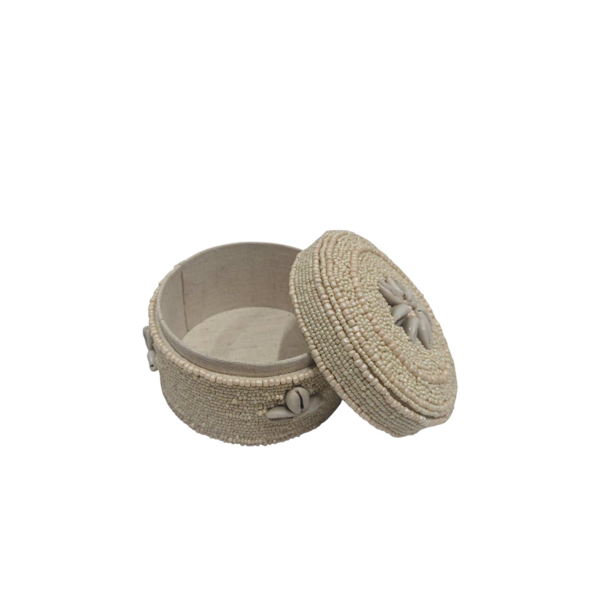  Handcrafted Artisan Beaded Box 