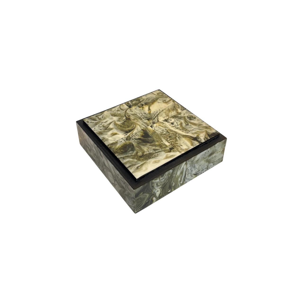  Marble Look Jewellery Box 