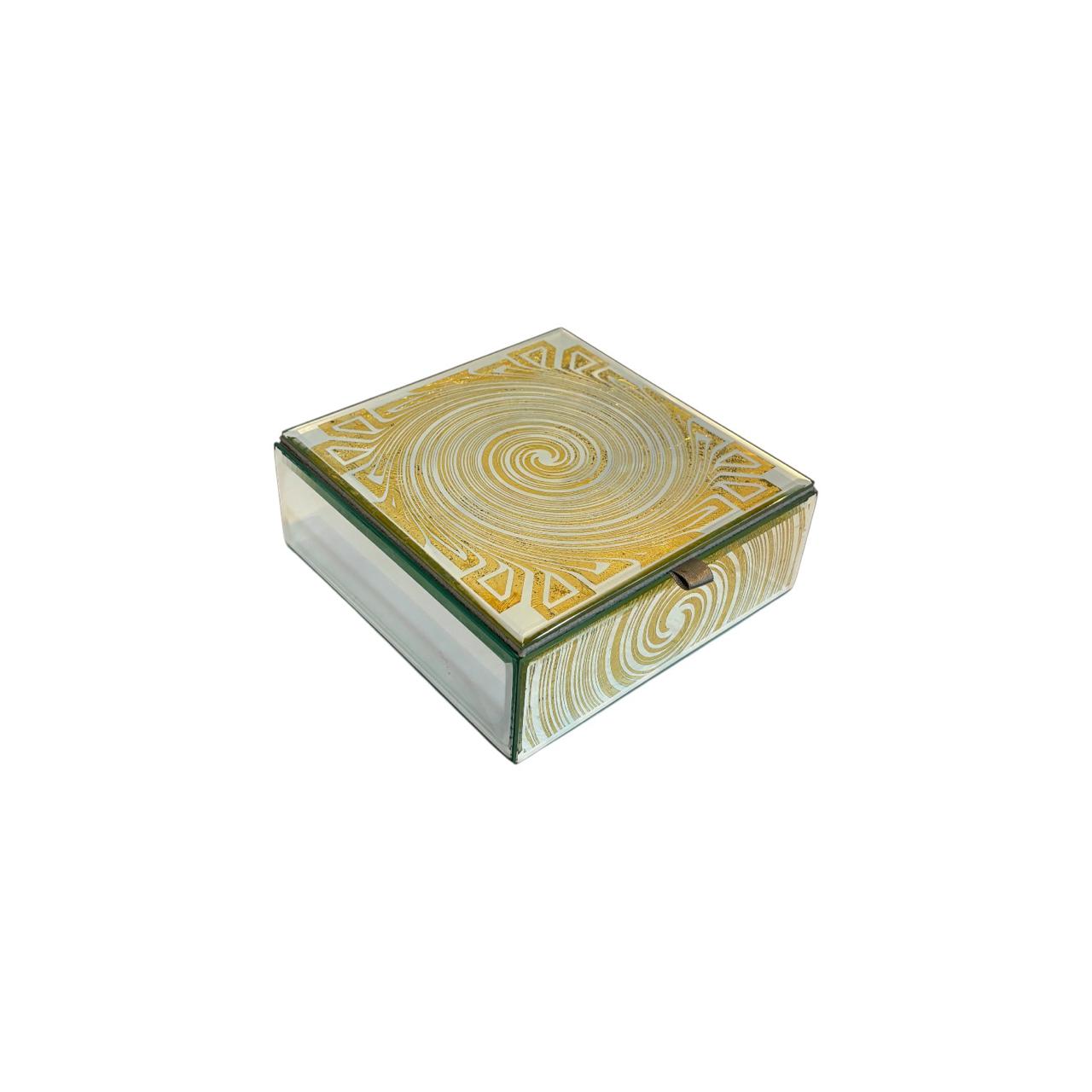 Designer Glass Jewellery Box