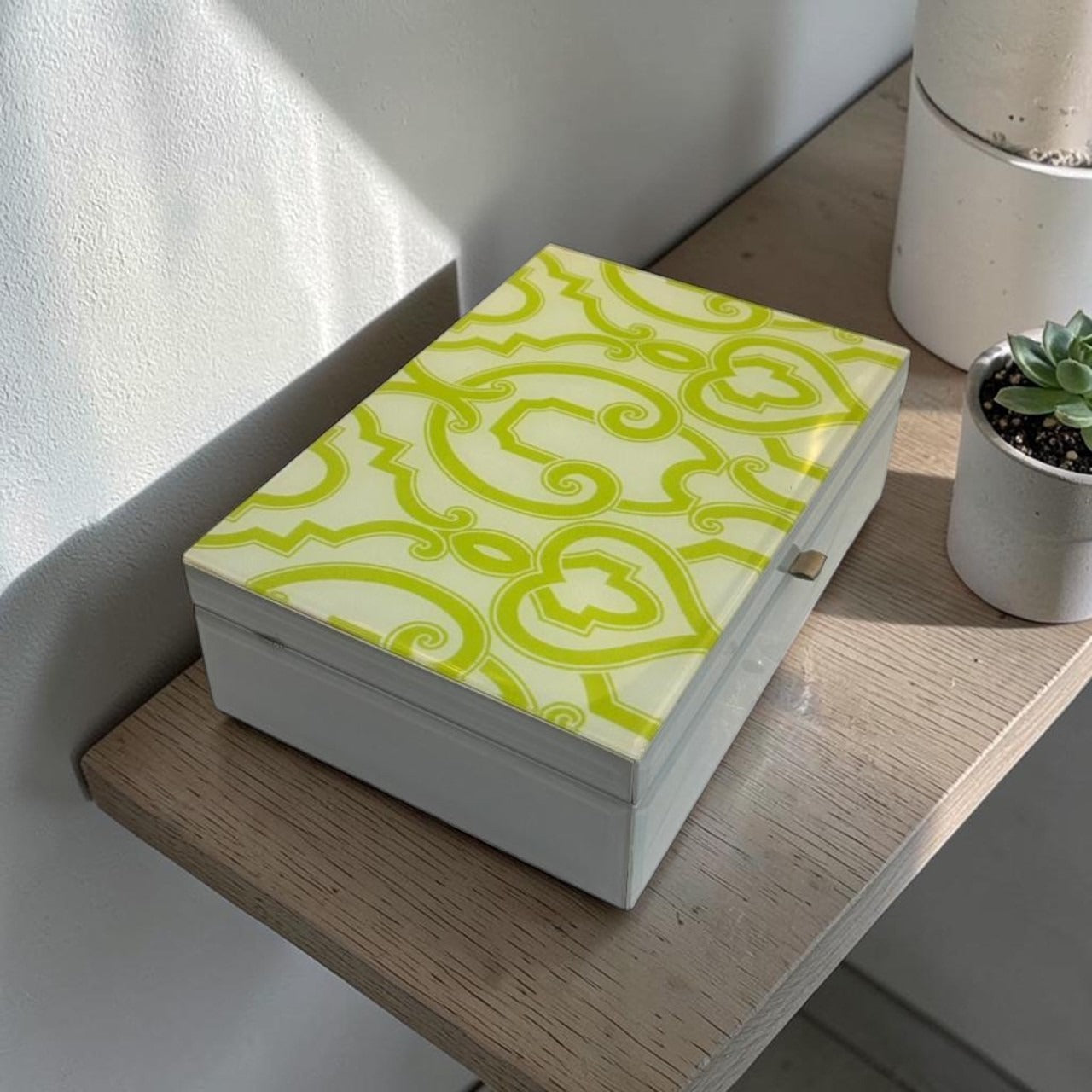 Glass Jewellery Box