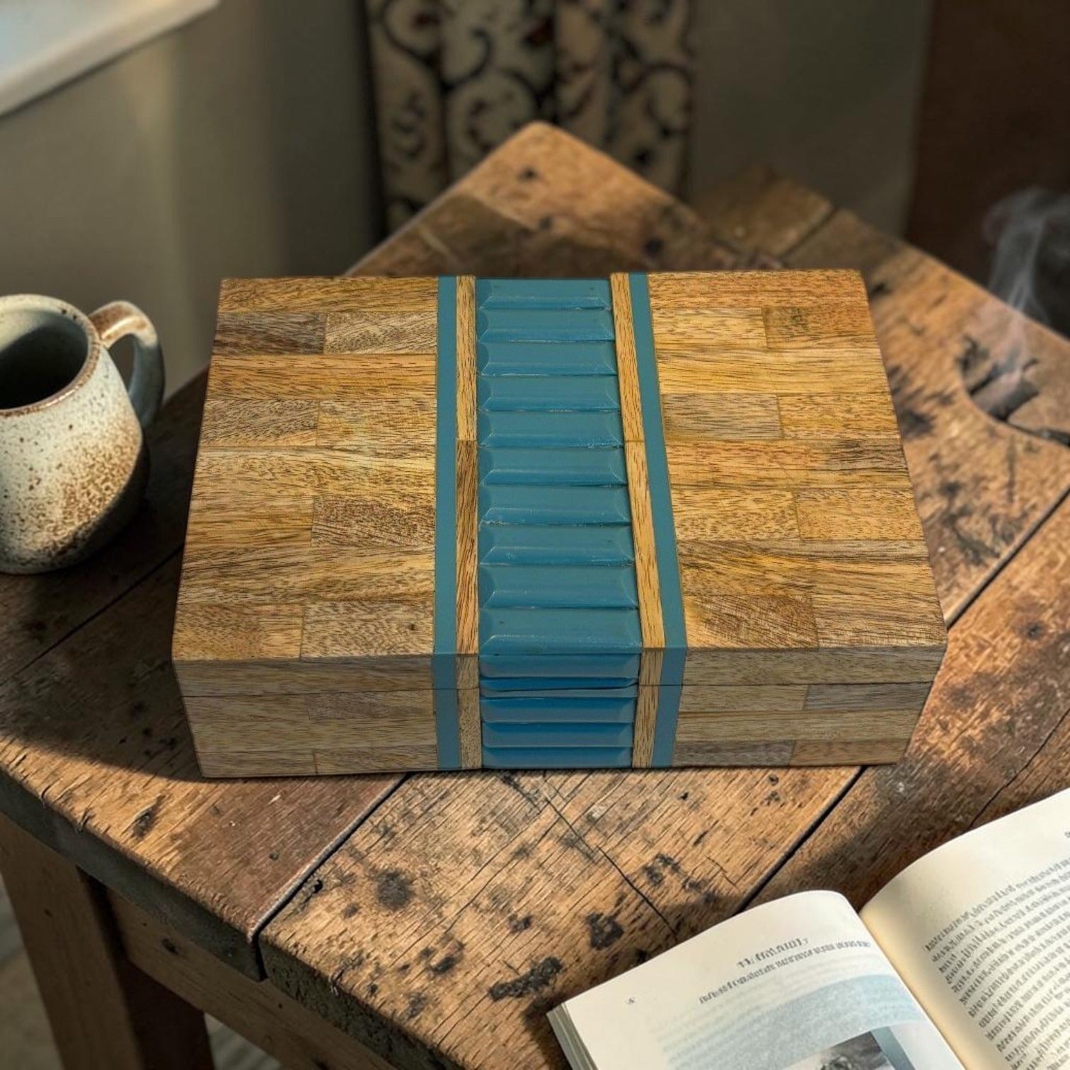 Wooden/Resin Jewellery Box
