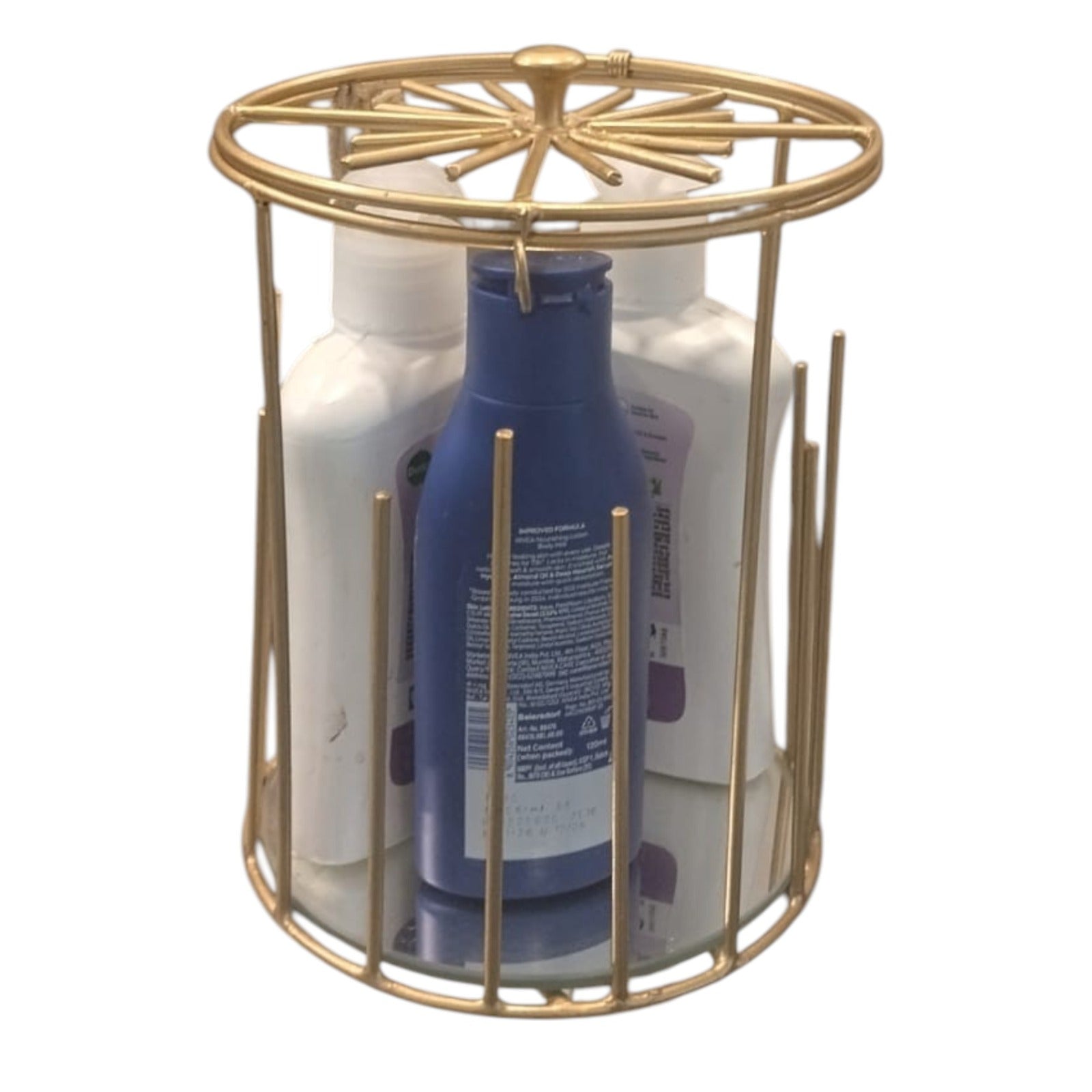 Luxury Gold-platted Orgnaiser for Bathroom & Cosmetics 