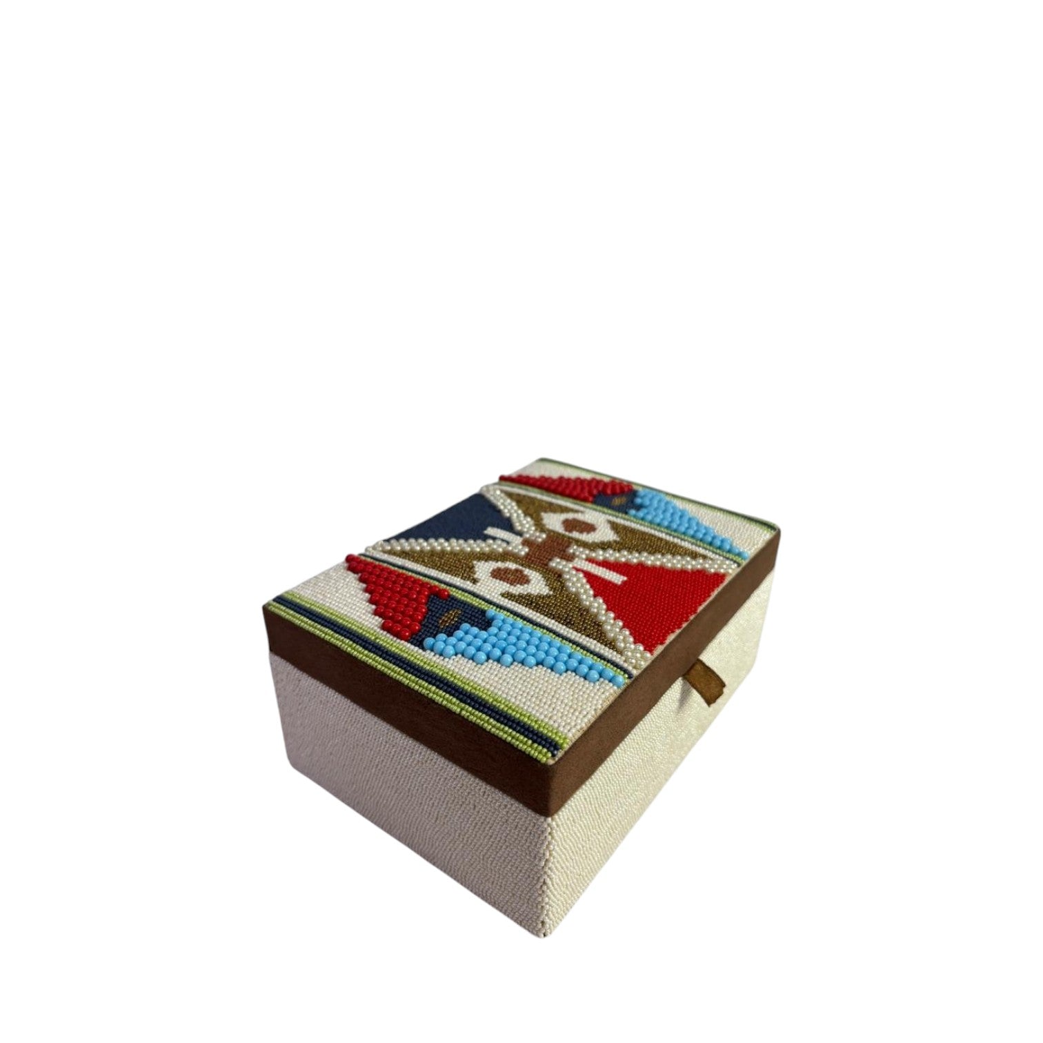 Handmade Beaded Jewelry Storage Box