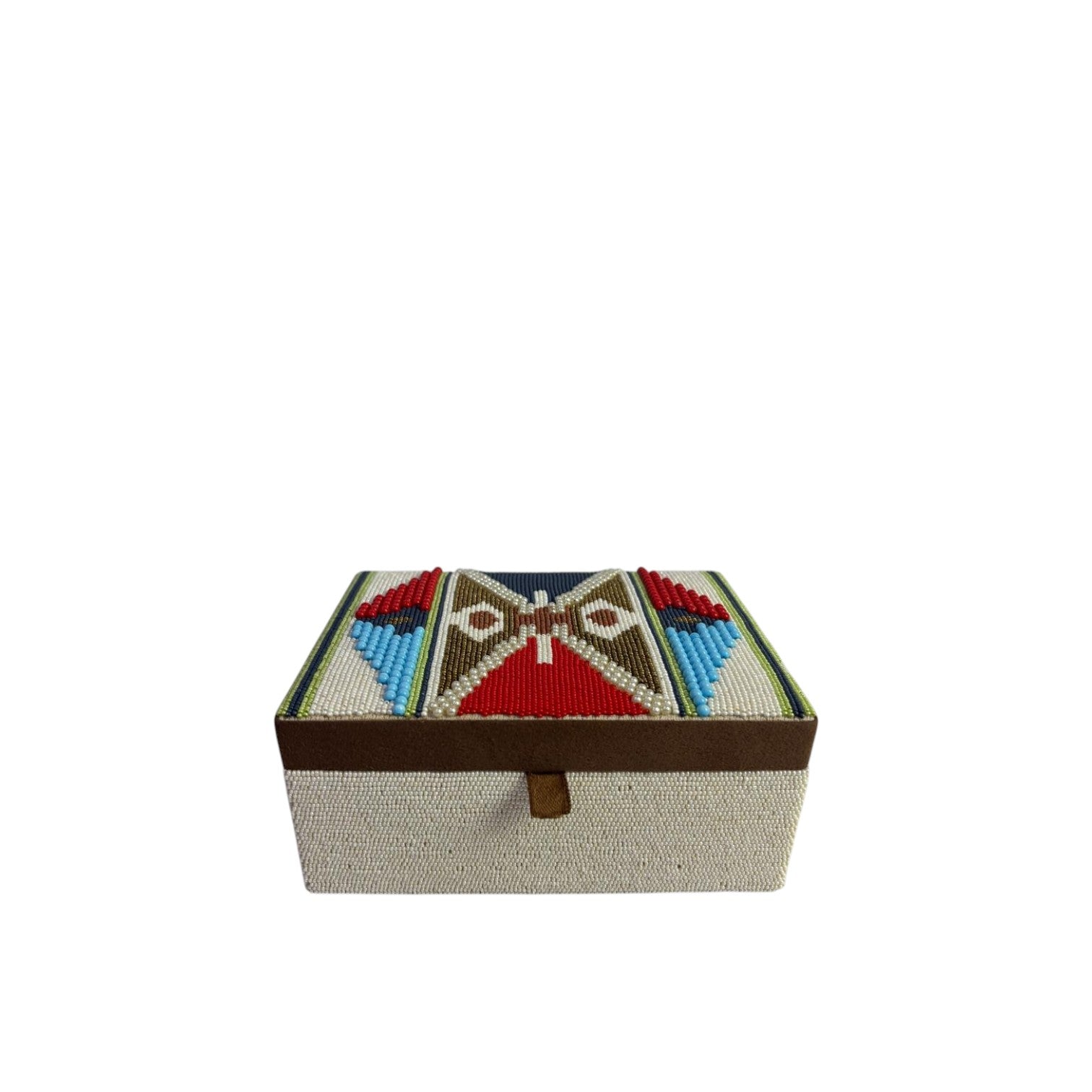 Handmade Beaded Jewelry Storage Box