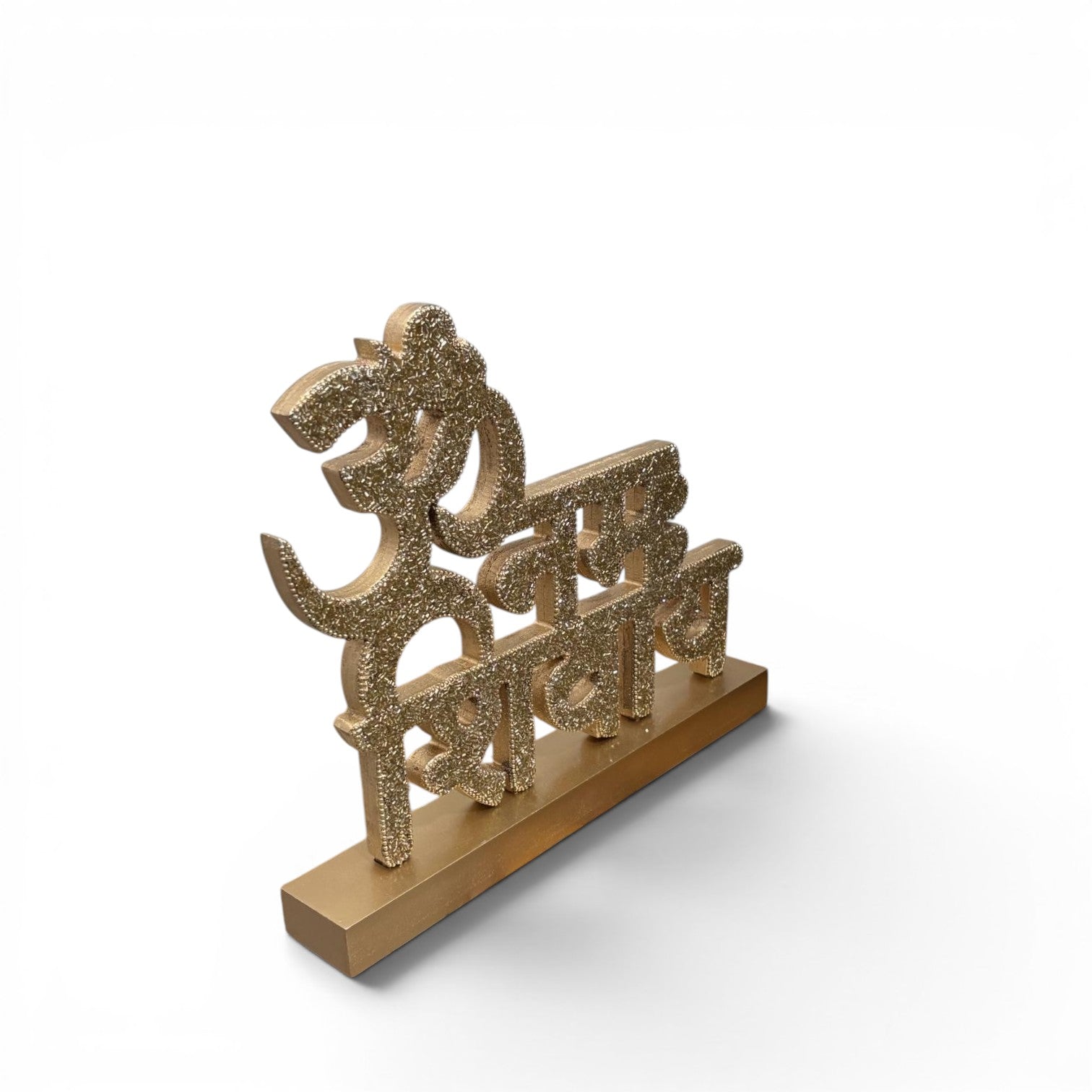 Om Namah Shivaya Decorative Table Accent – Spiritual Home Décor