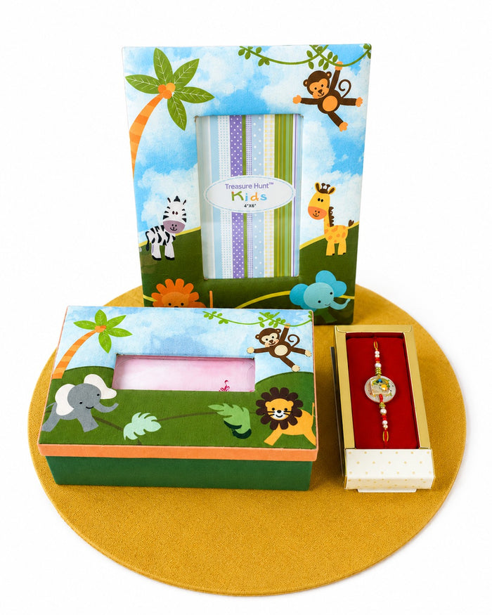 Jungle Safari Kids Raksha Bandhan Gift Hamper