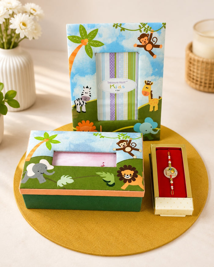 Jungle Safari Kids Raksha Bandhan Gift Hamper