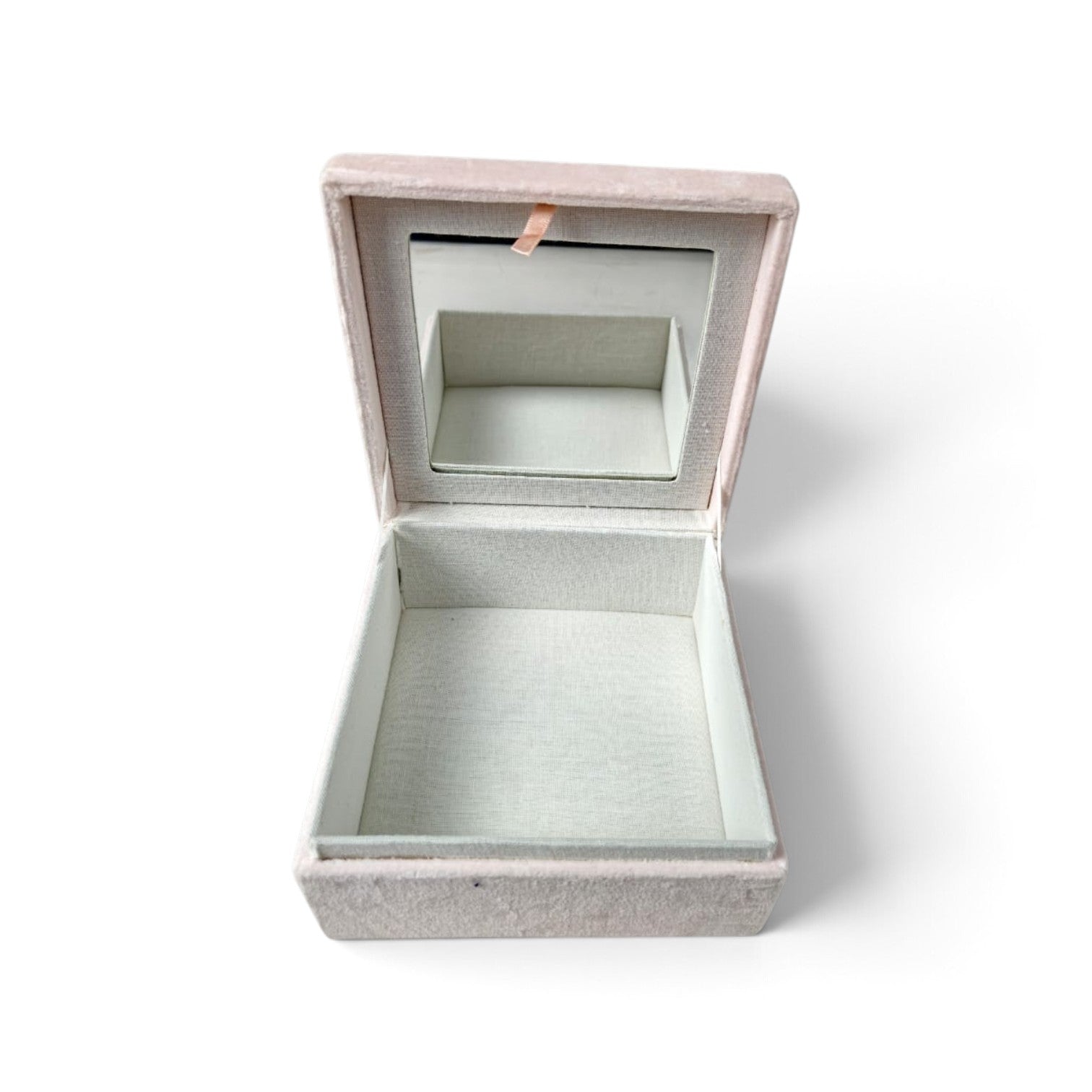 Treasure Hunt Velvet Jewellery Storage Box with Ballet Shoe Embroidery