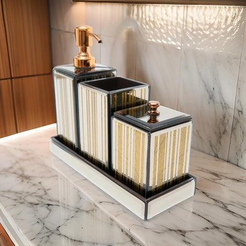 Modern Designer 4-Pieces Bathroom Set