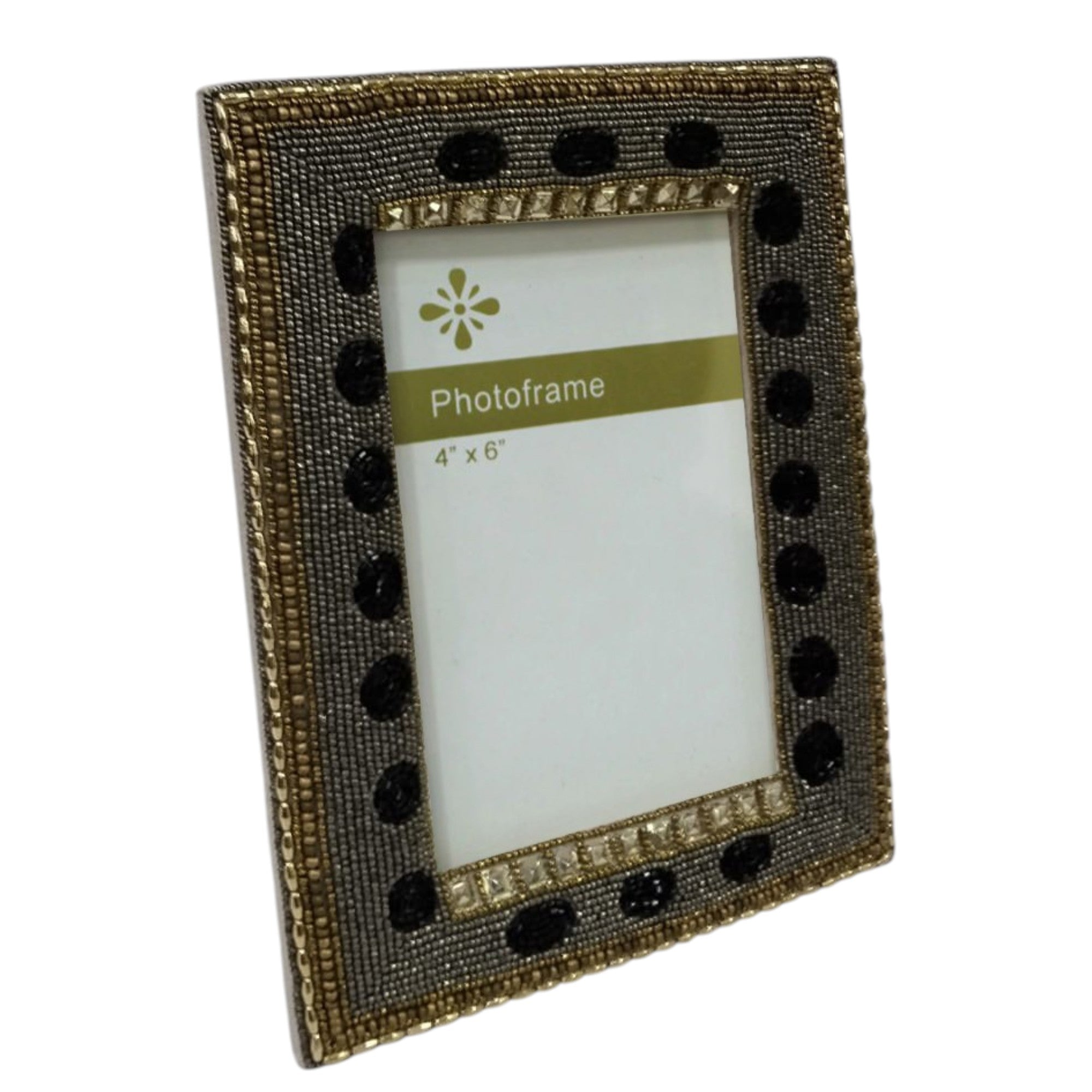  Beaded Designer 4*6 Photo Frame 
