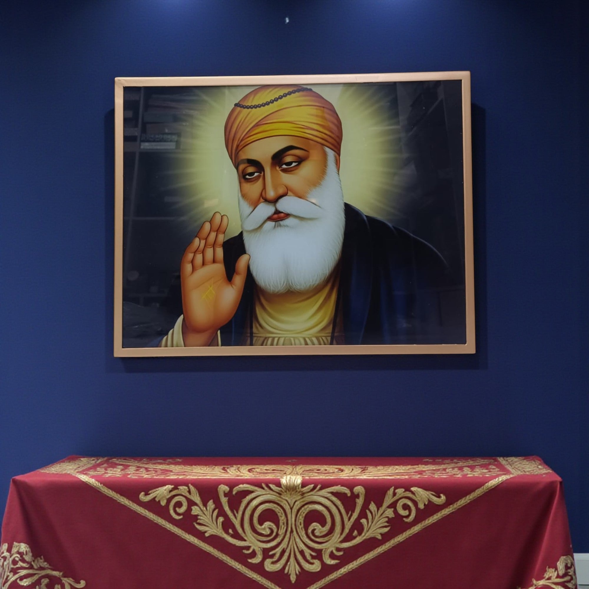 Designer Guru Nanak Ji Blessings Wall Decor