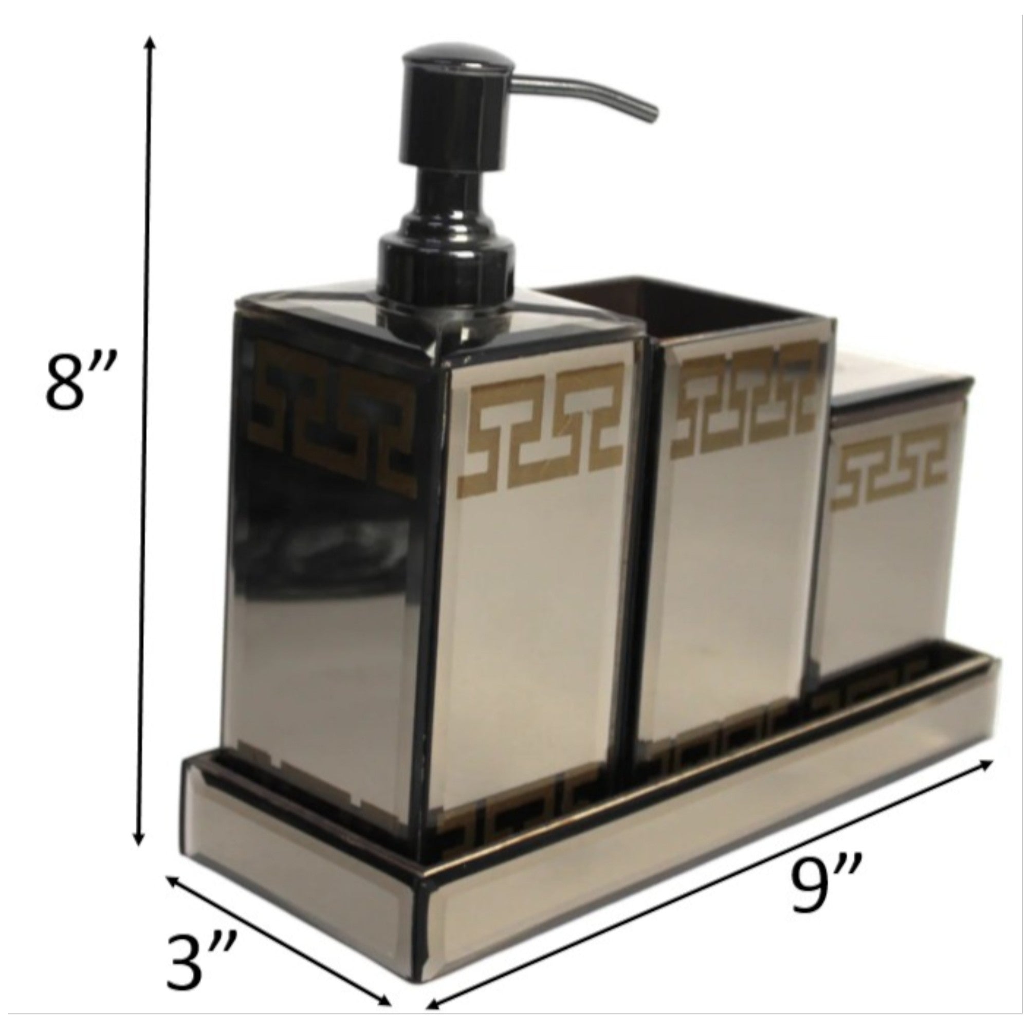 4-Pieces Luxury Bathroom Accessory Set