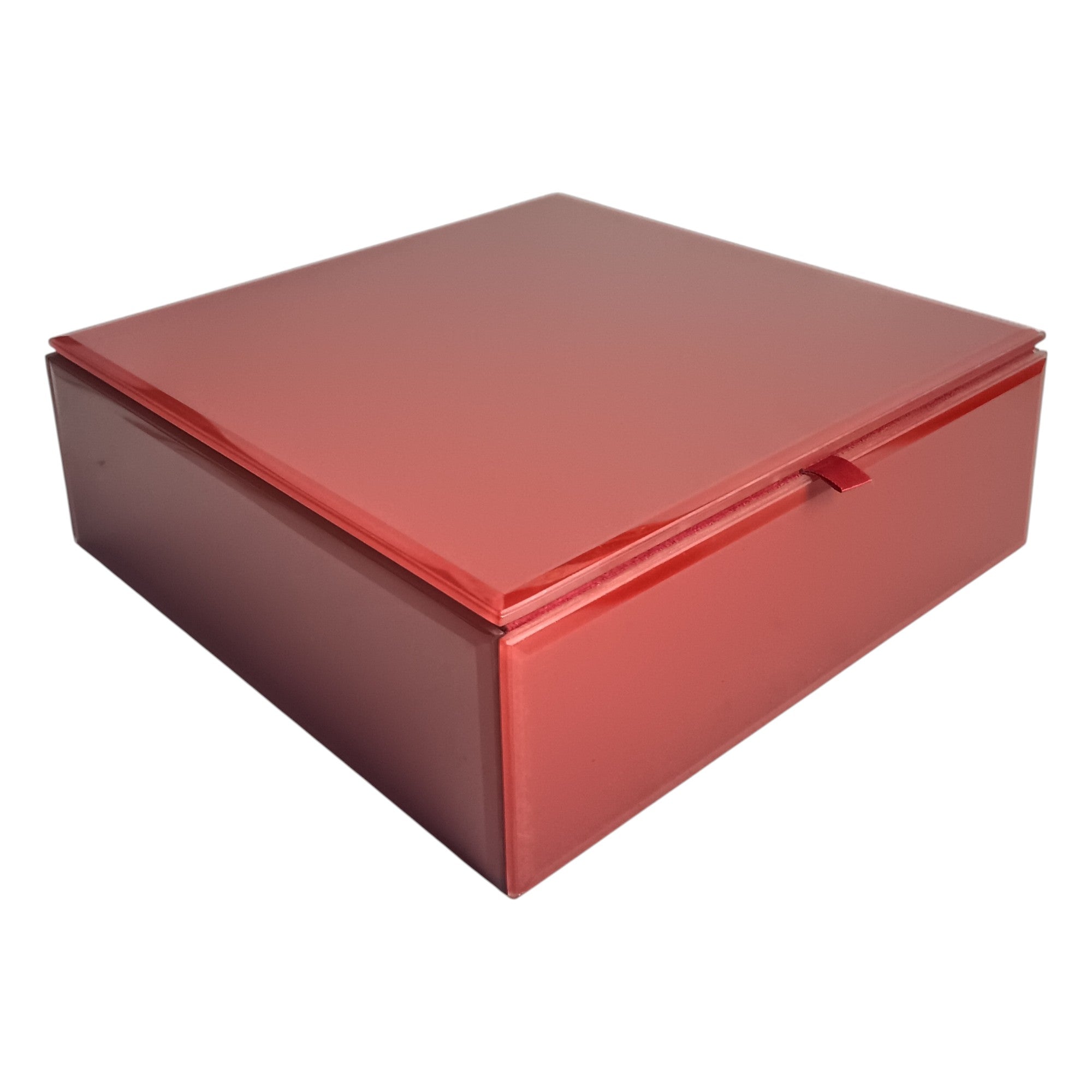 Hand-Beaded Velvet Storage Box for Valentine