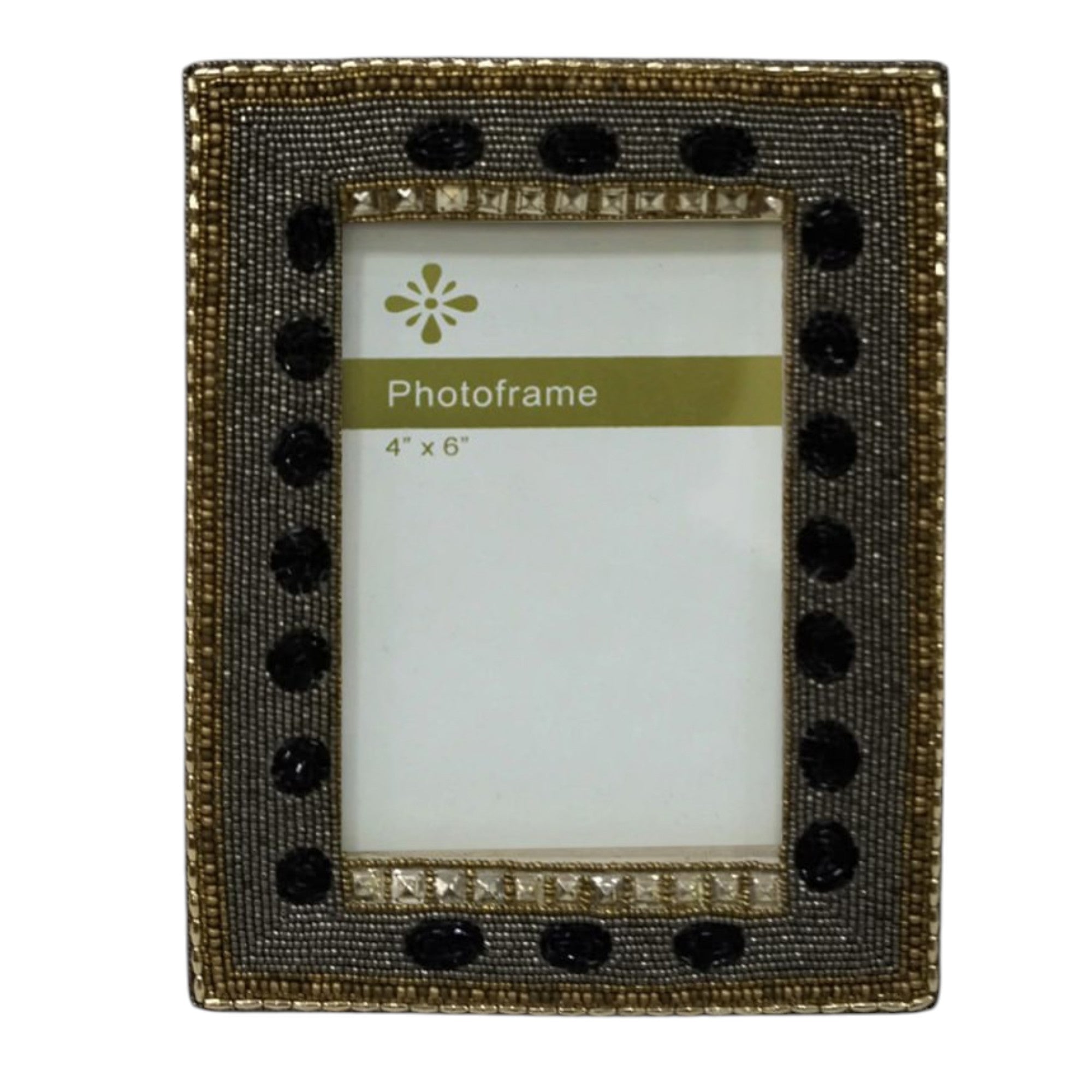 Beaded Designer 4*6 Photo Frame