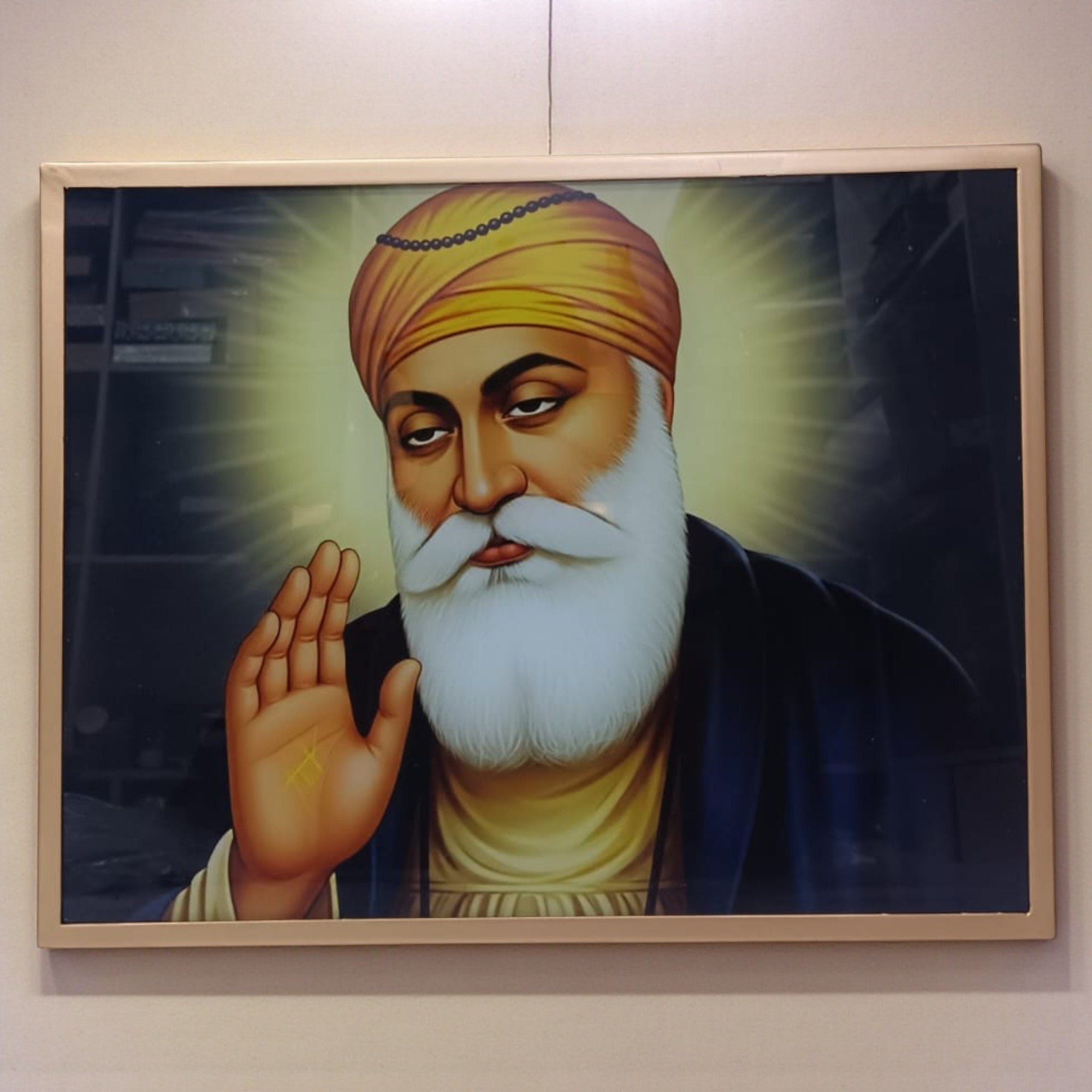 Designer Guru Nanak Ji Blessings Wall Decor