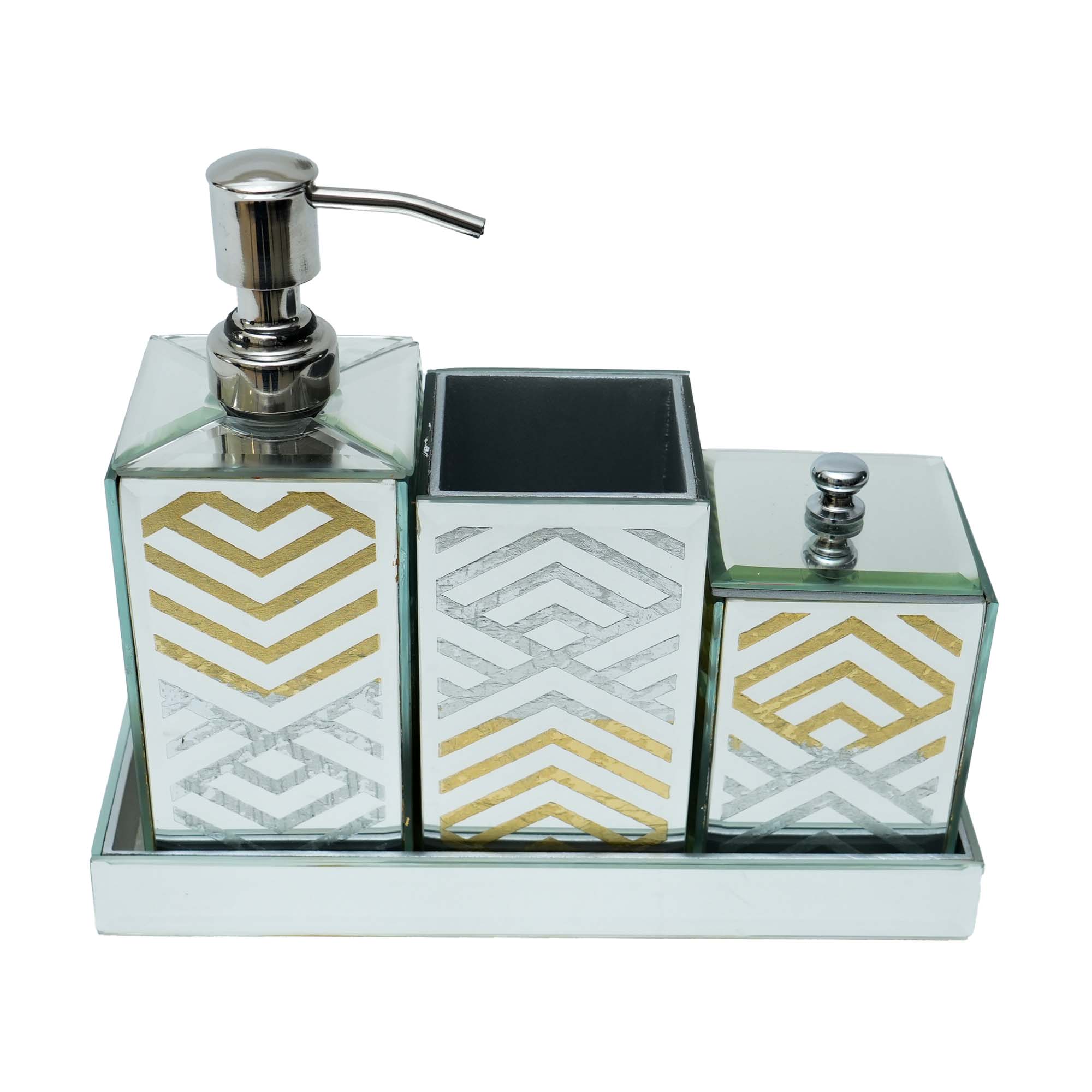 Luxury 4-Pieces Bathroom Set for Modern Bathrooms