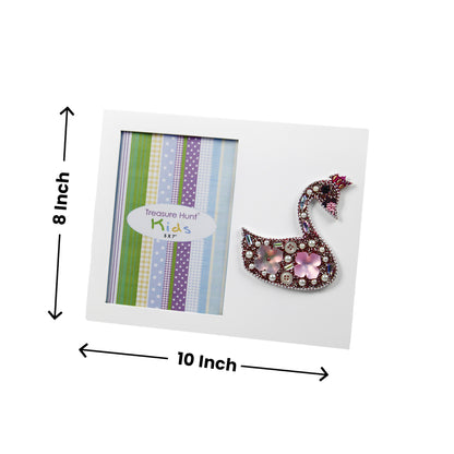 Swan Designed Photo Frame for Kids