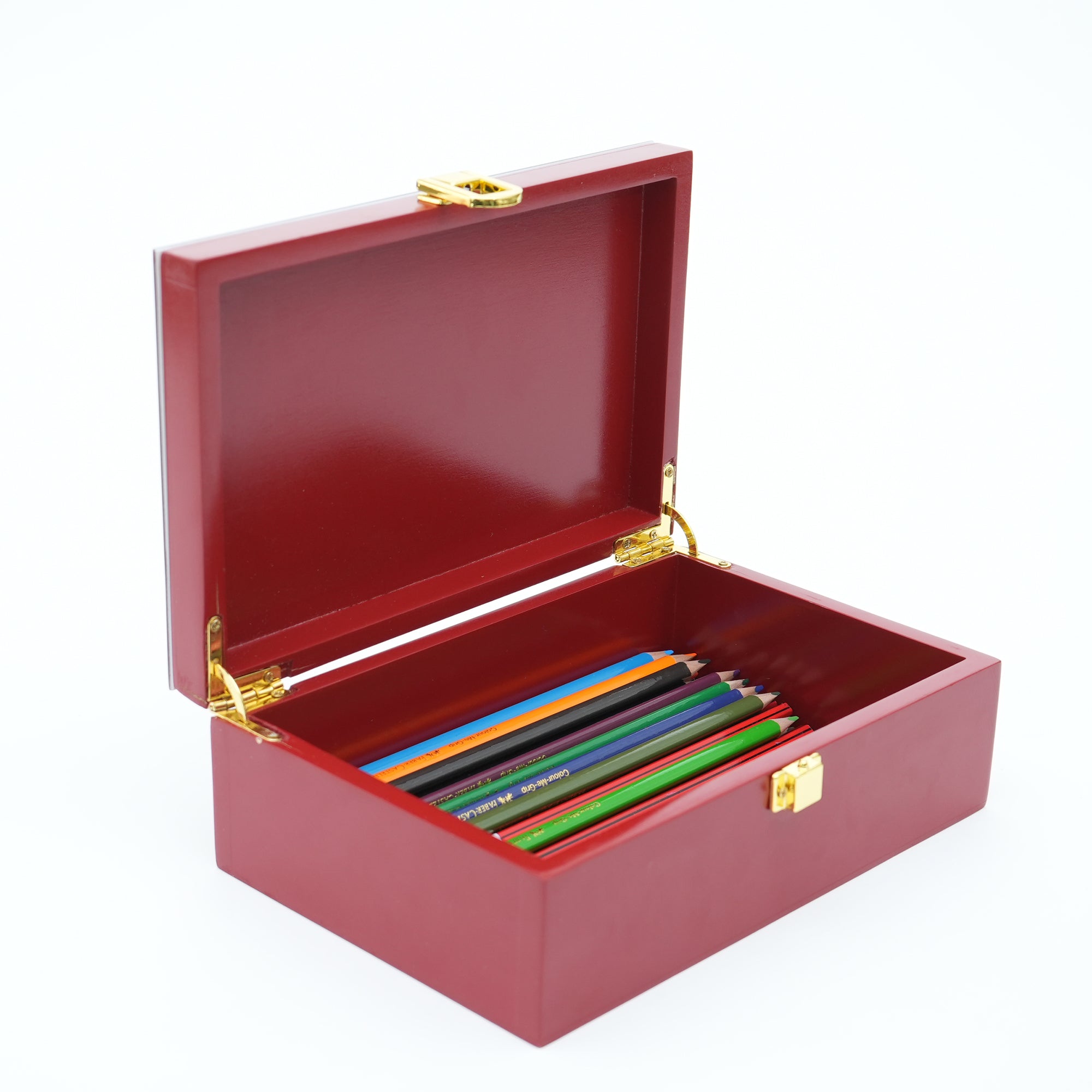 Football Design Lacquered Glass Storage Box