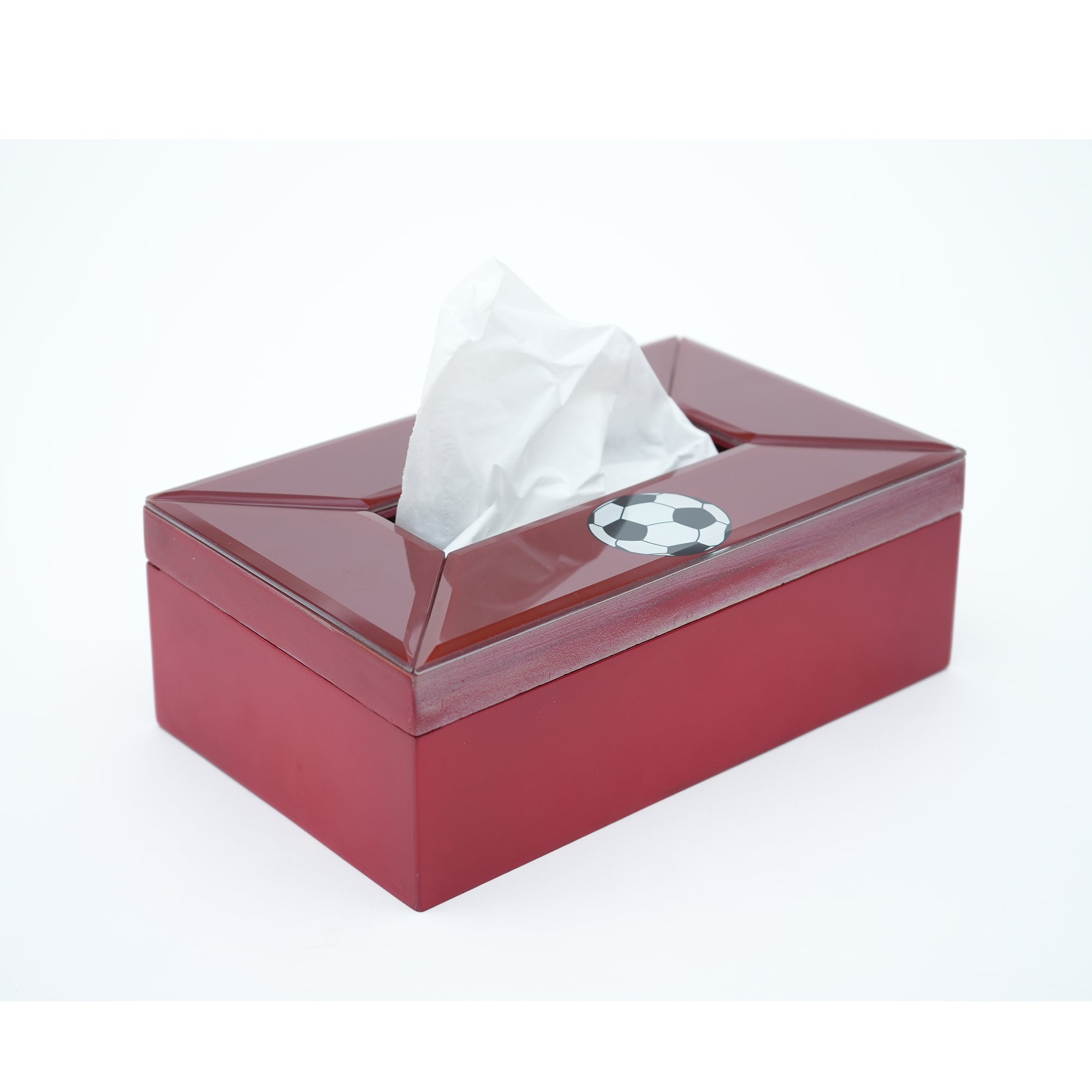 Football Design Tissue Box Holder