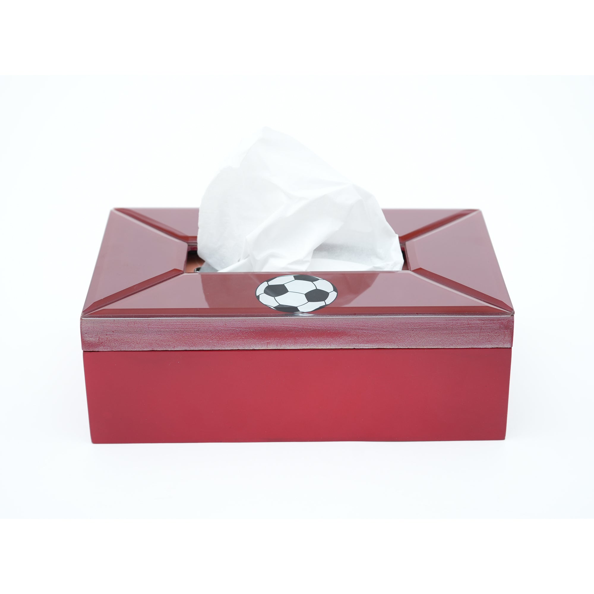 Football Design Tissue Box Holder