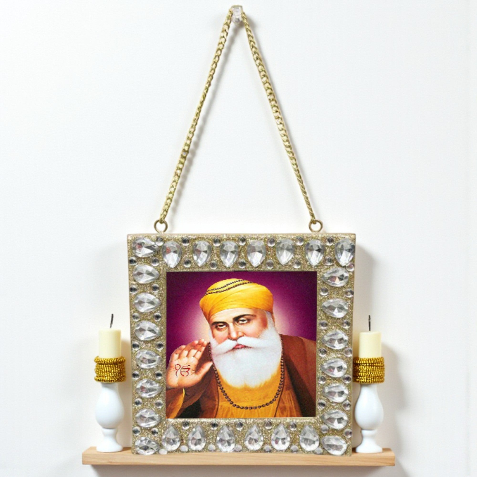 Handcrafted Guru Nanak Ji Wall Hanging