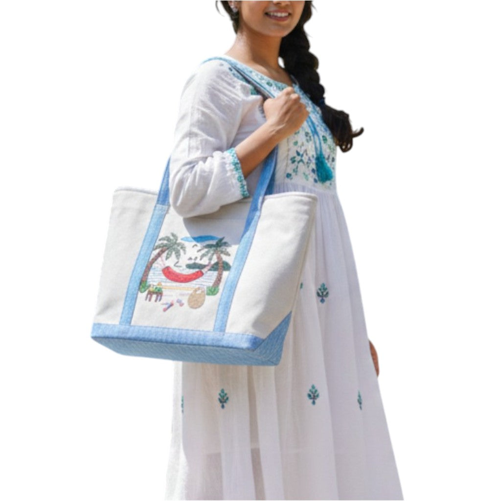 Beach Tote Canvas Bag