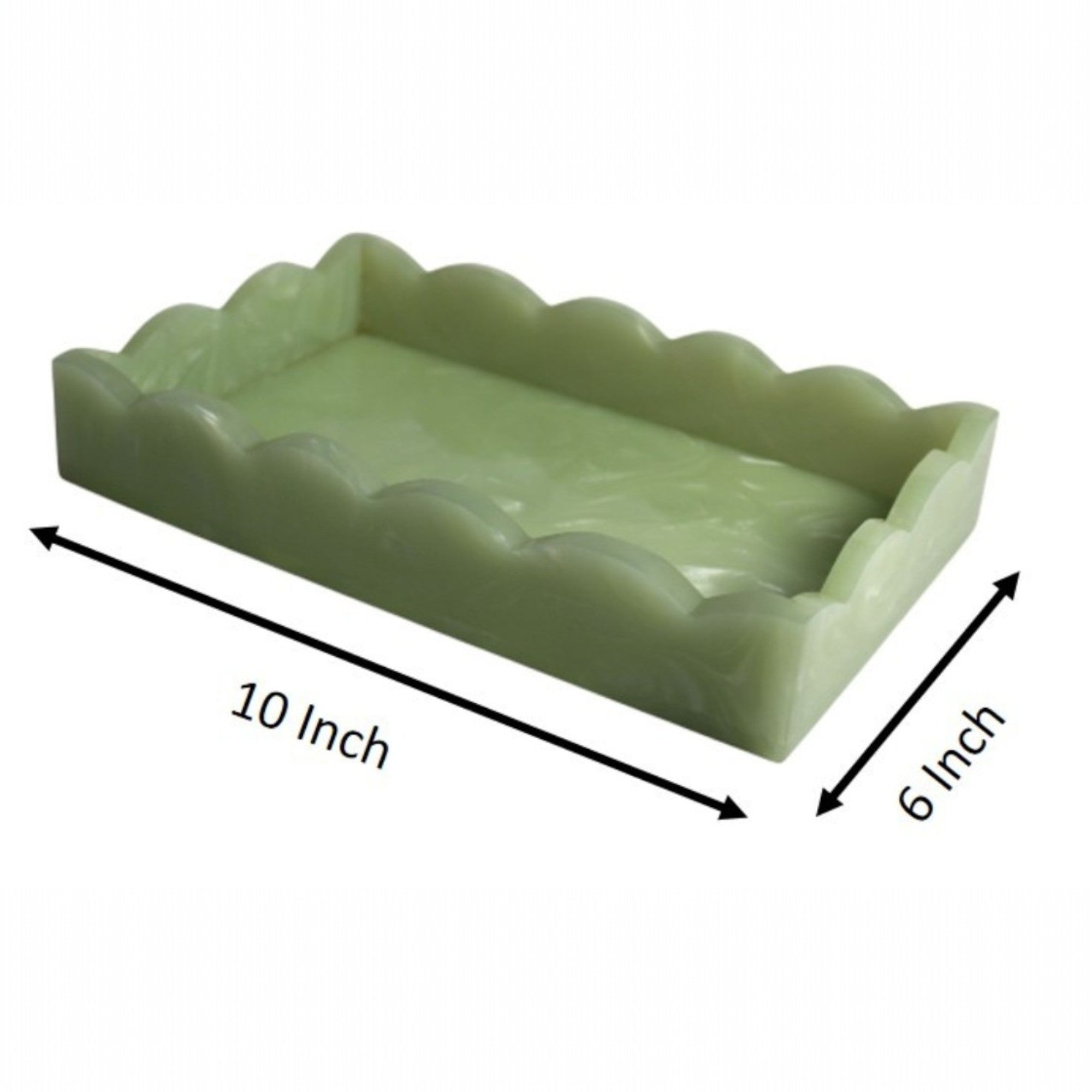 Elegant Decorative Multipurpose Tray Set of Two