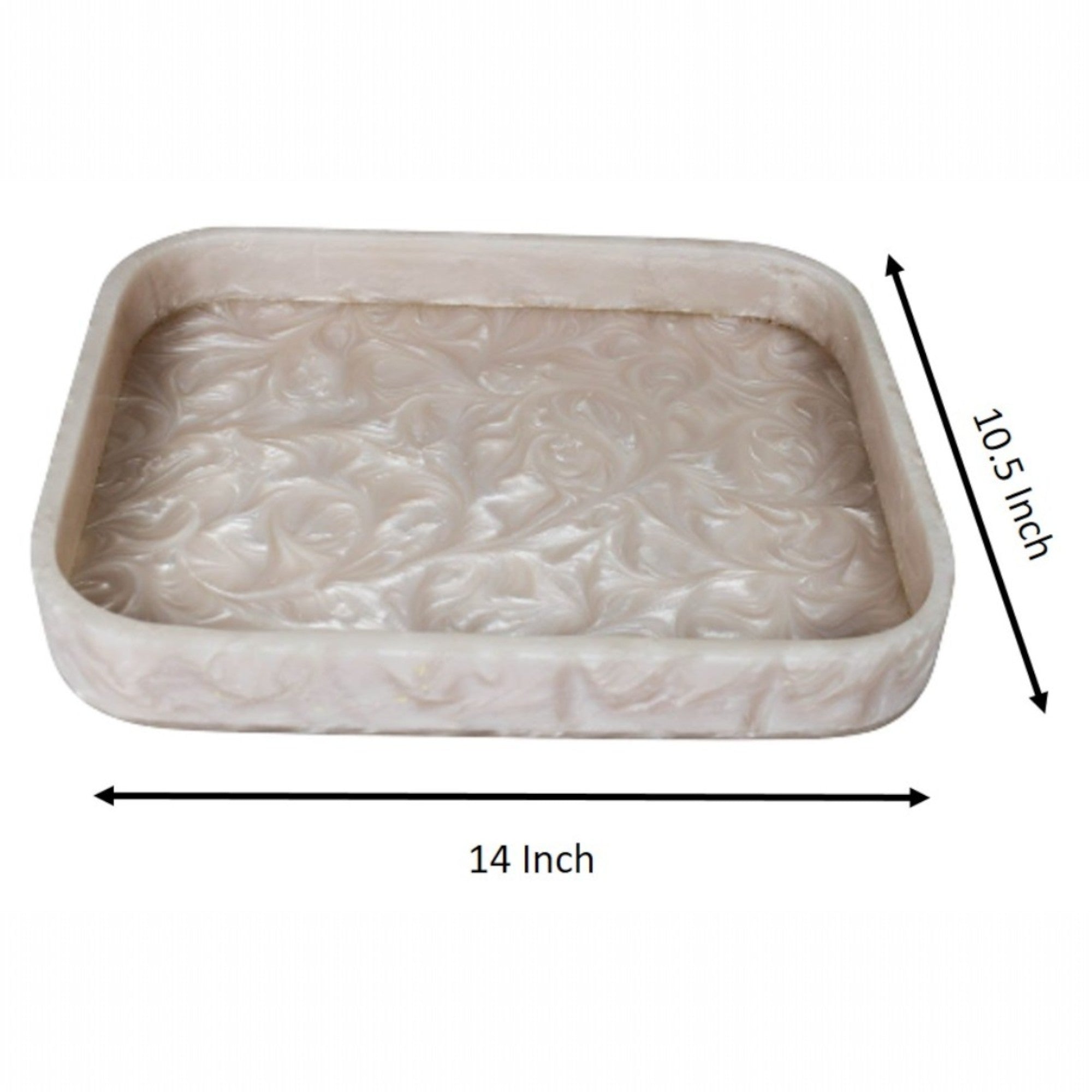 Multipurpose Decorative Resin Trays