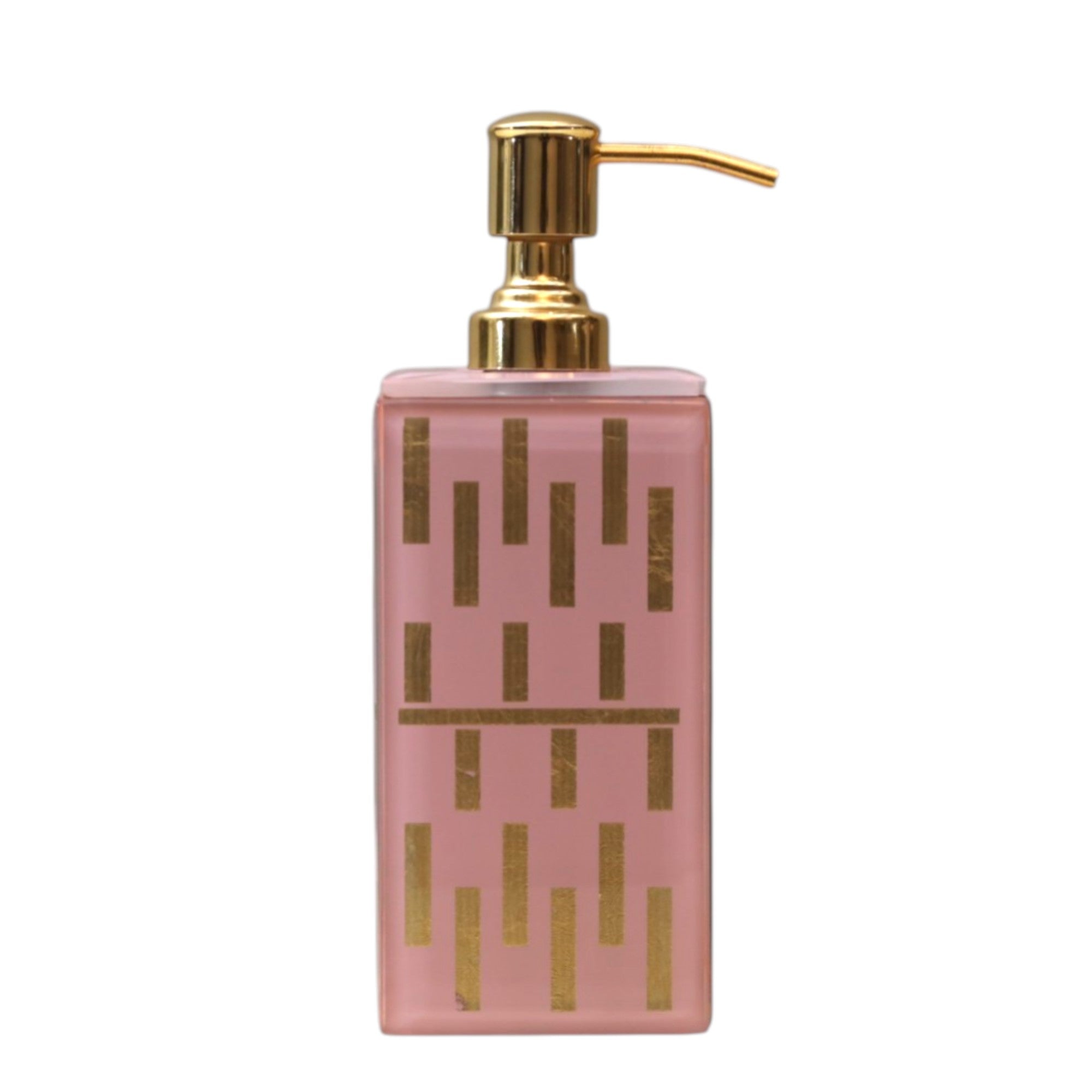 Premium Pink Gold Soap Dispenser for Modern Bathrooms