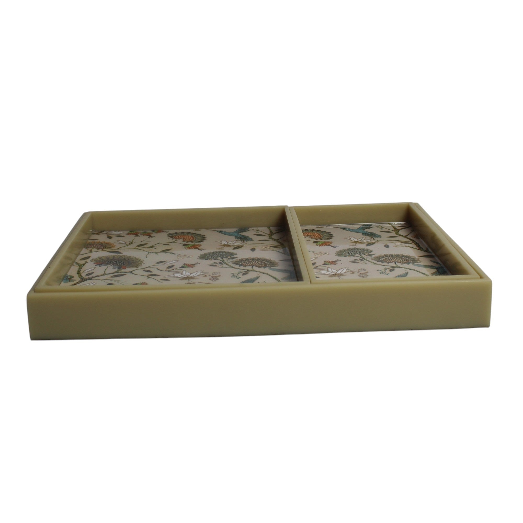 Set of 3 PCs Bird Design Designer Made Tray