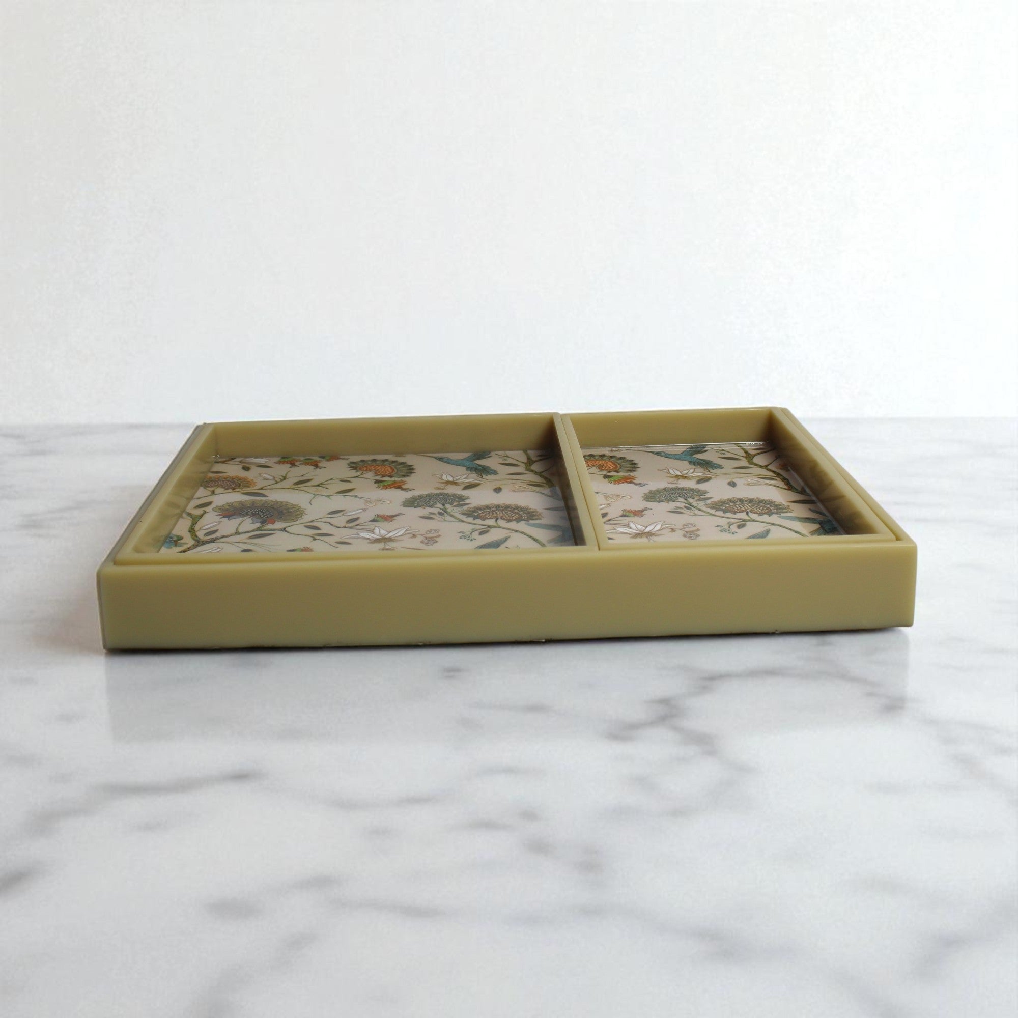 Set of 3 PCs Bird Design Designer Made Tray