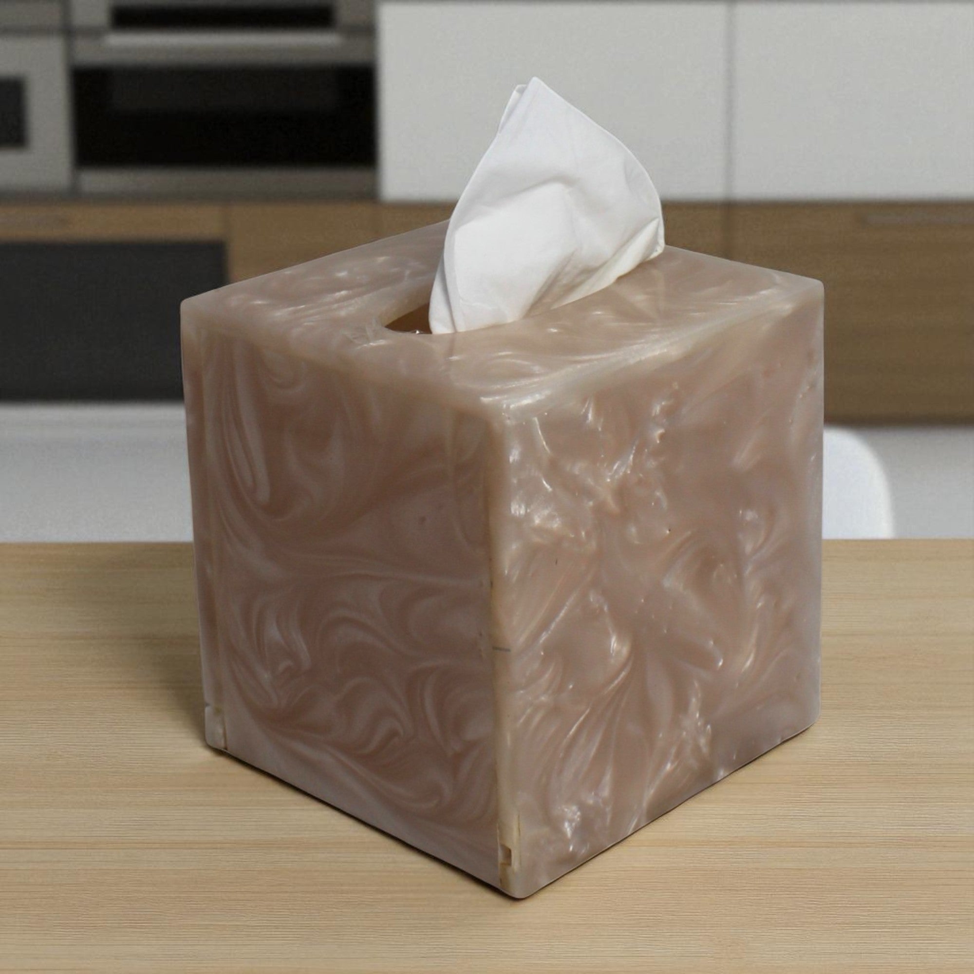 Luxury Resin Tissue Box Holder